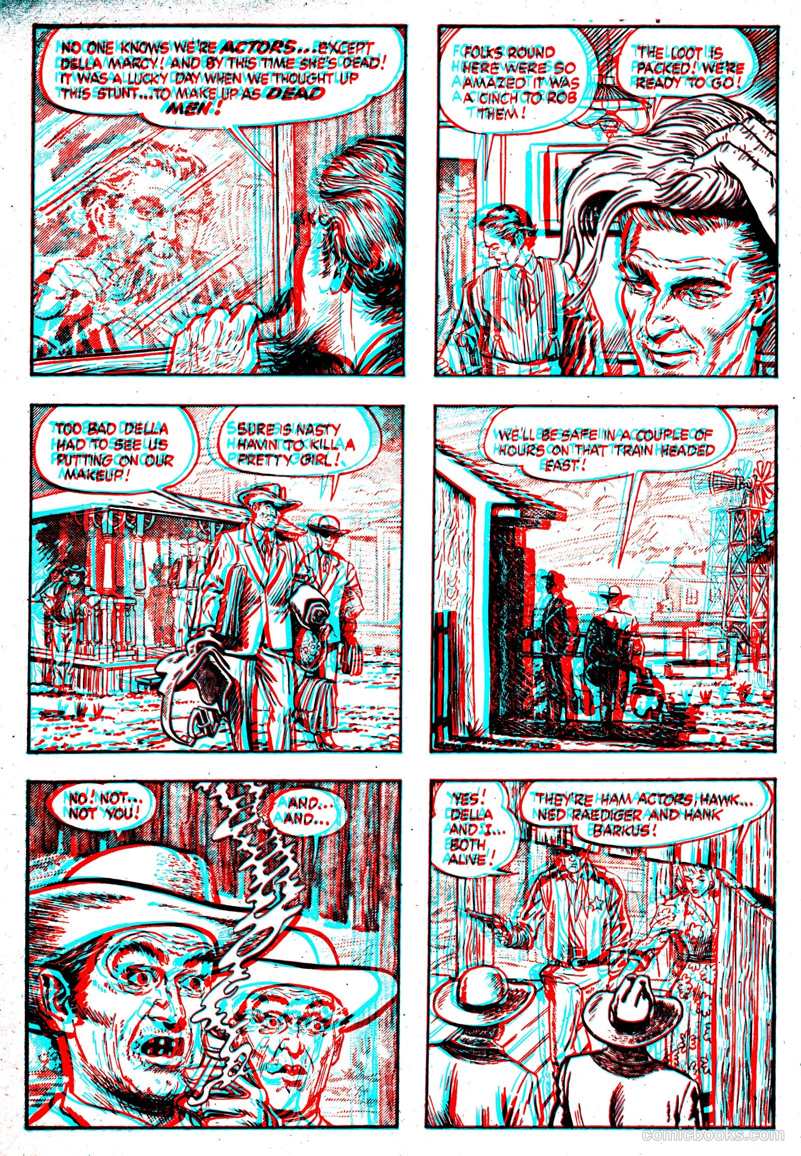 The Hawk 3-D #1 — page 22 of 36