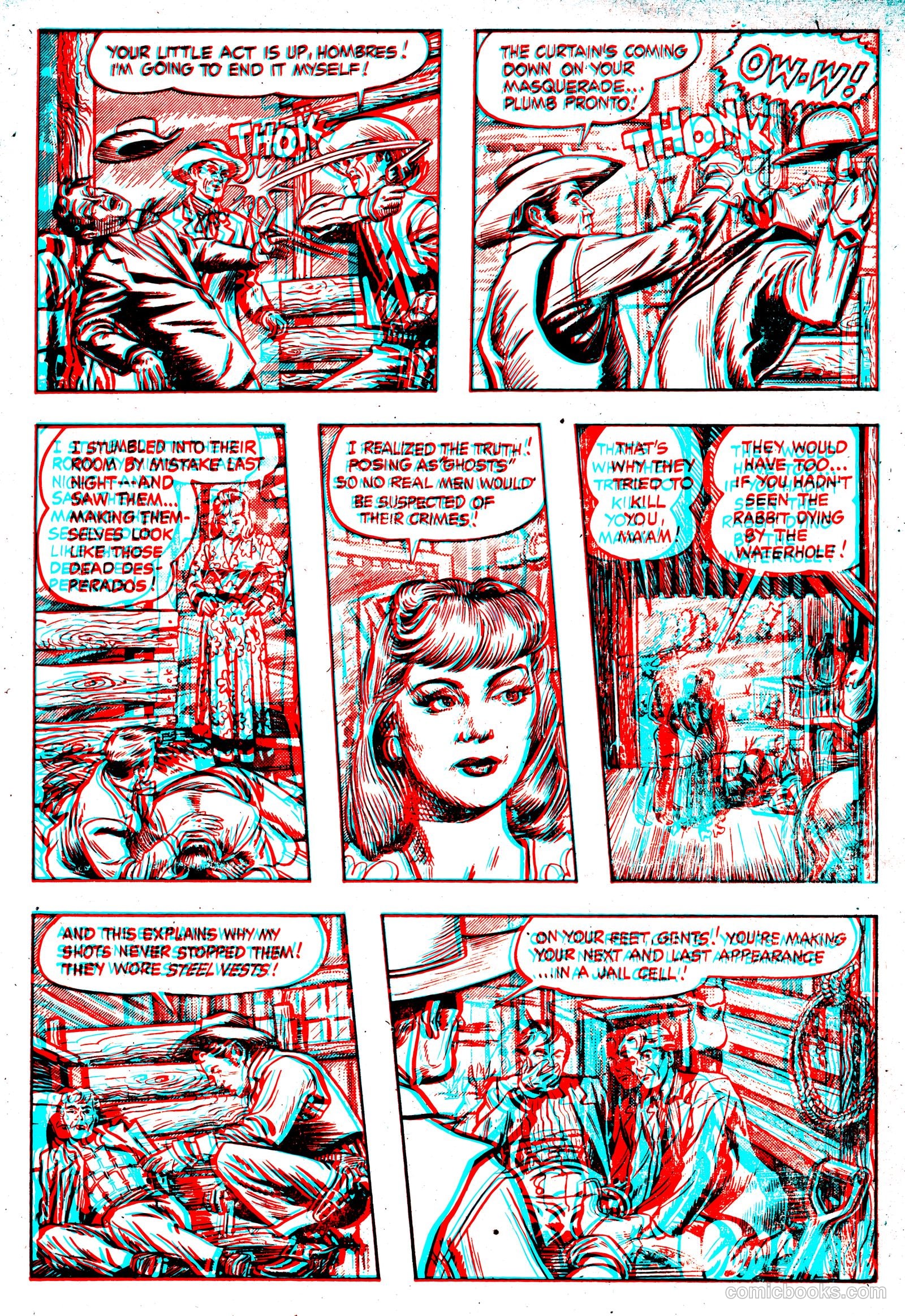 The Hawk 3-D #1 — page 23 of 36