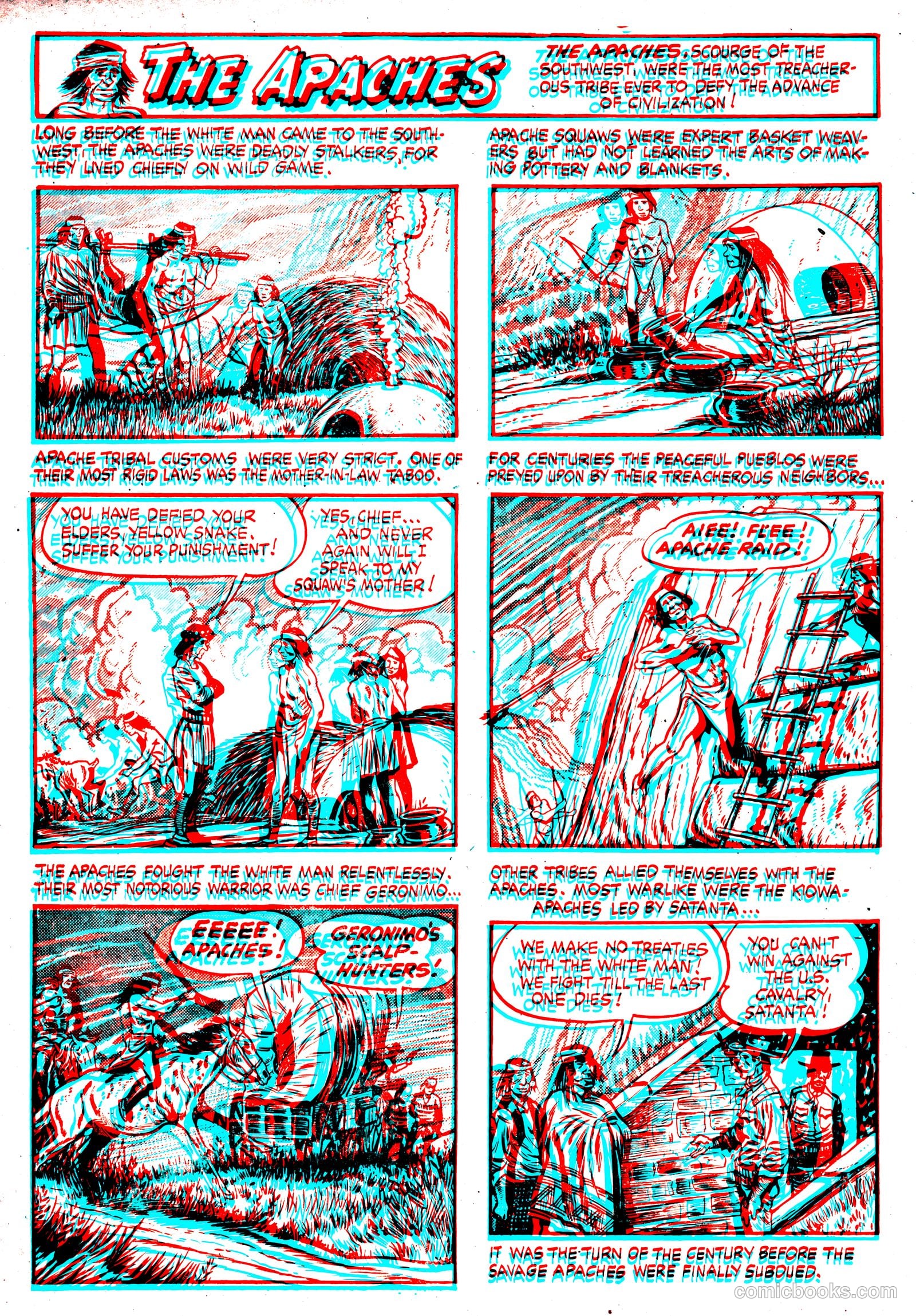The Hawk 3-D #1 — page 24 of 36