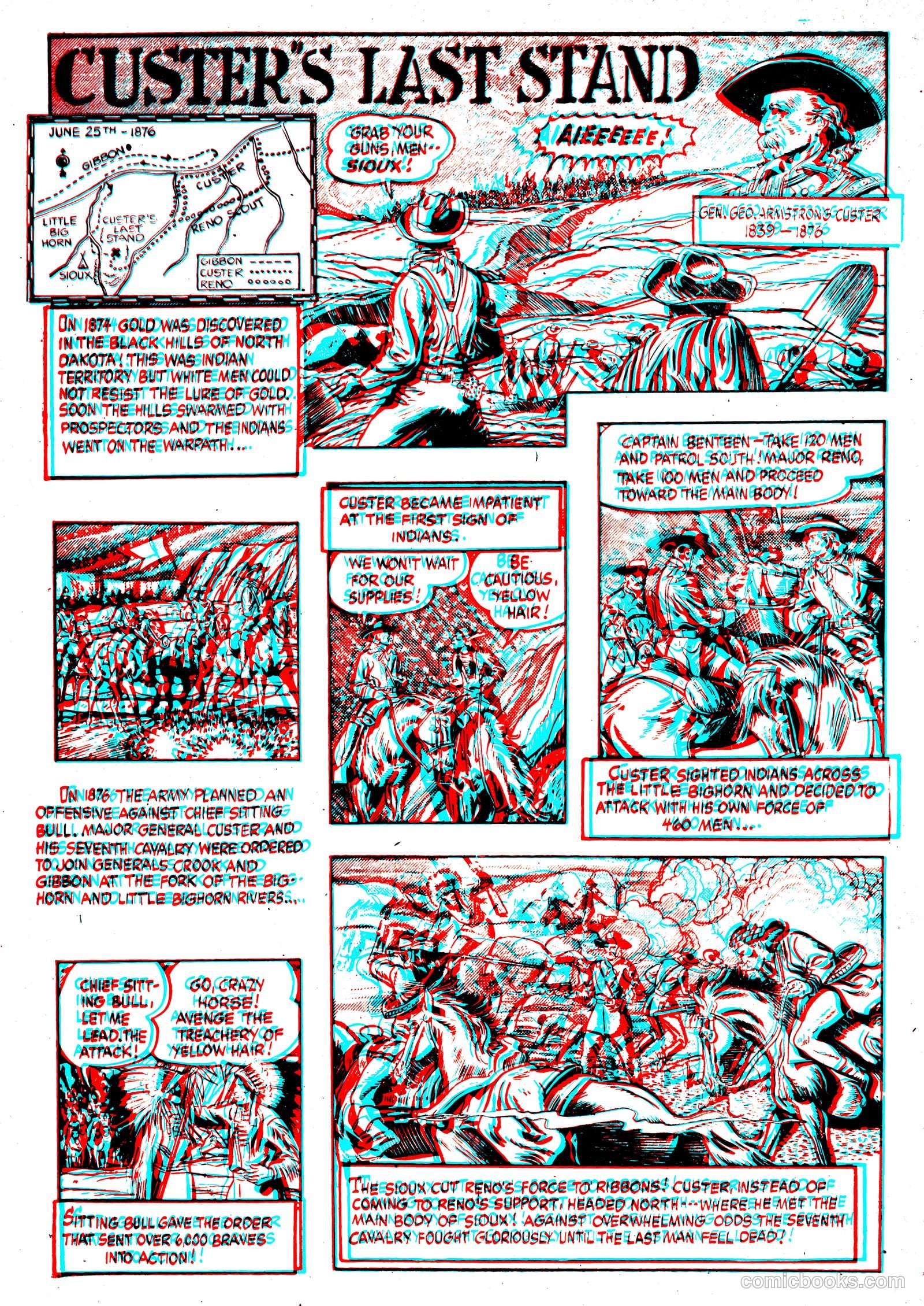 The Hawk 3-D #1 — page 25 of 36