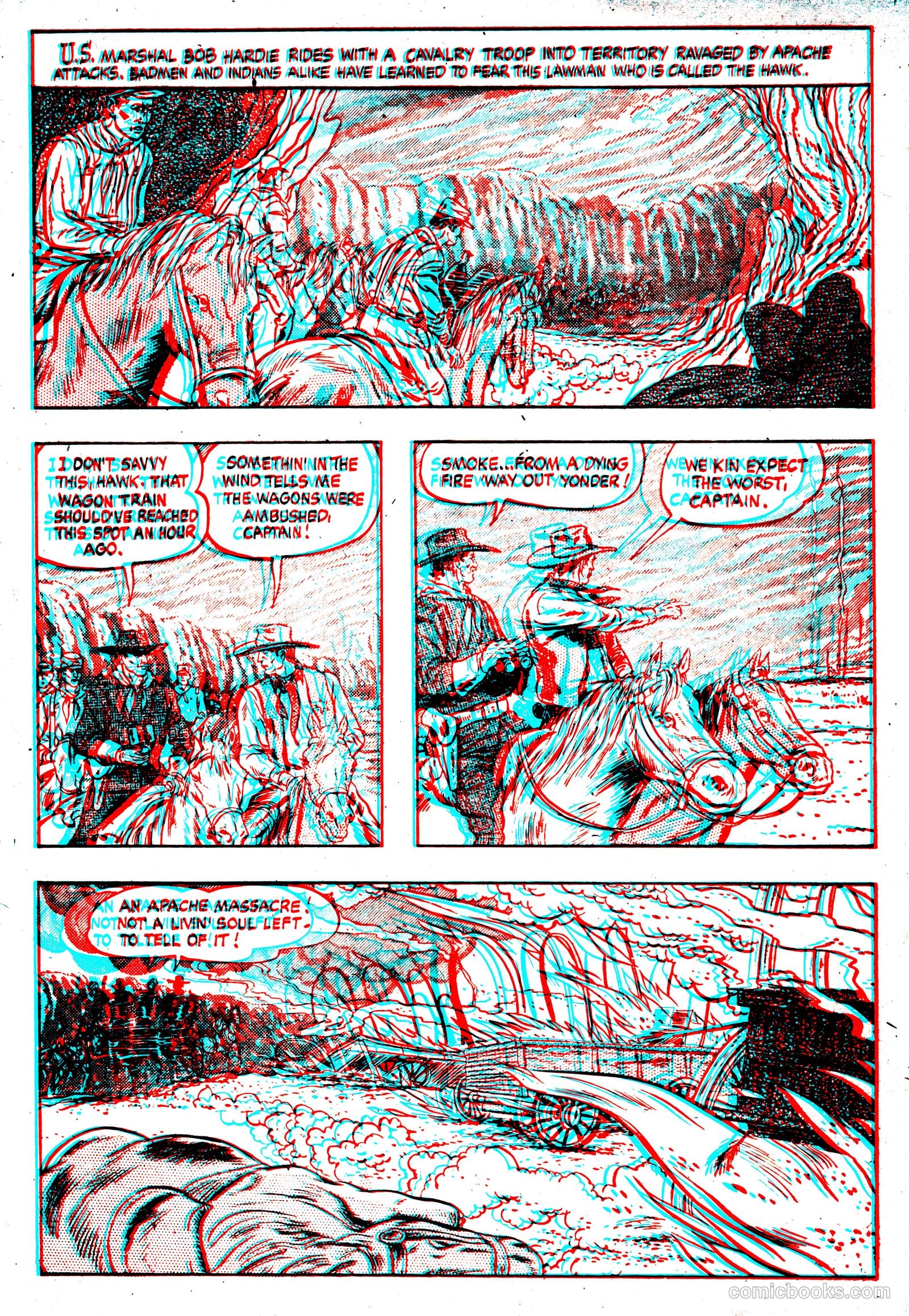 The Hawk 3-D #1 — page 27 of 36