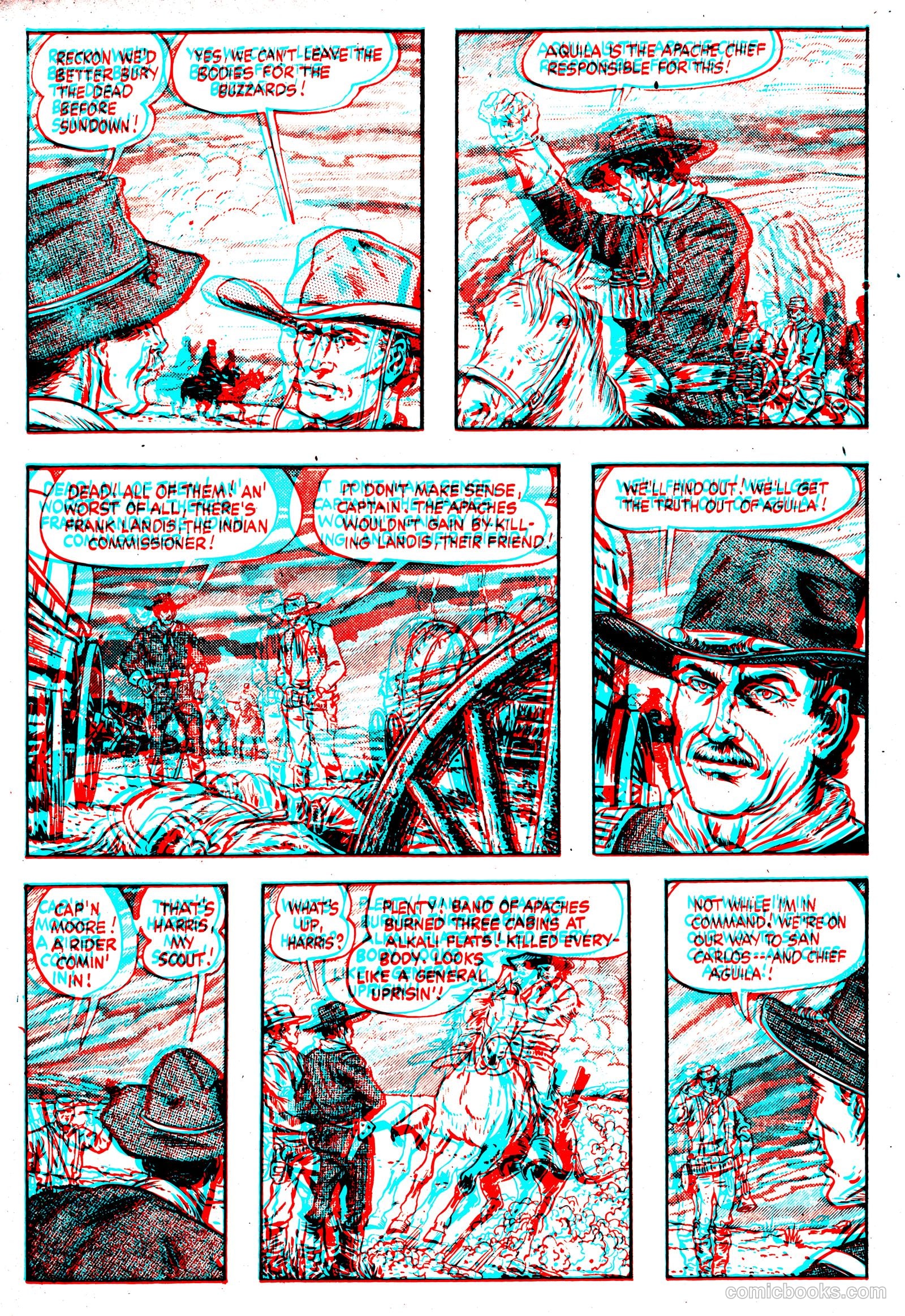 The Hawk 3-D #1 — page 28 of 36