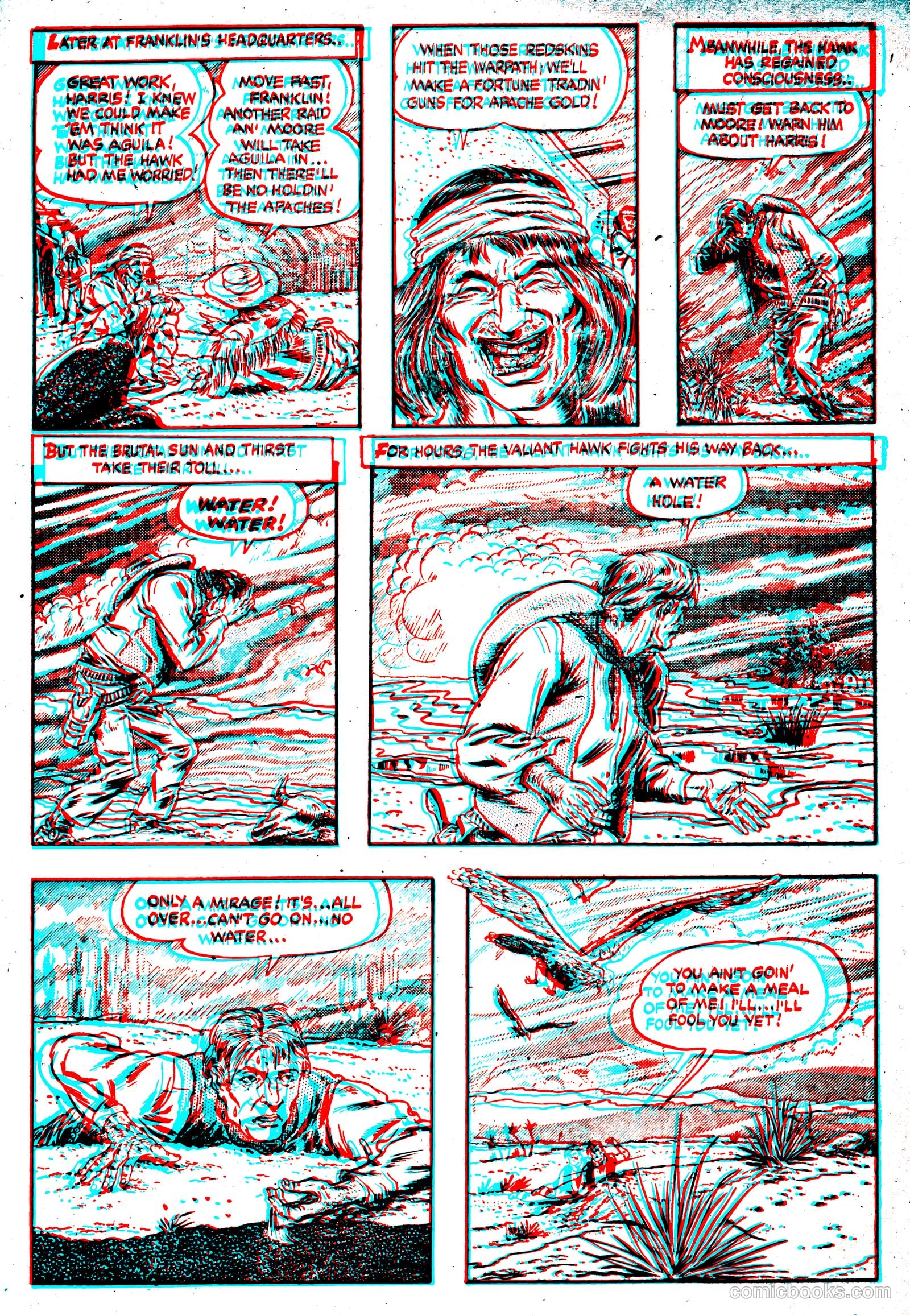 The Hawk 3-D #1 — page 31 of 36