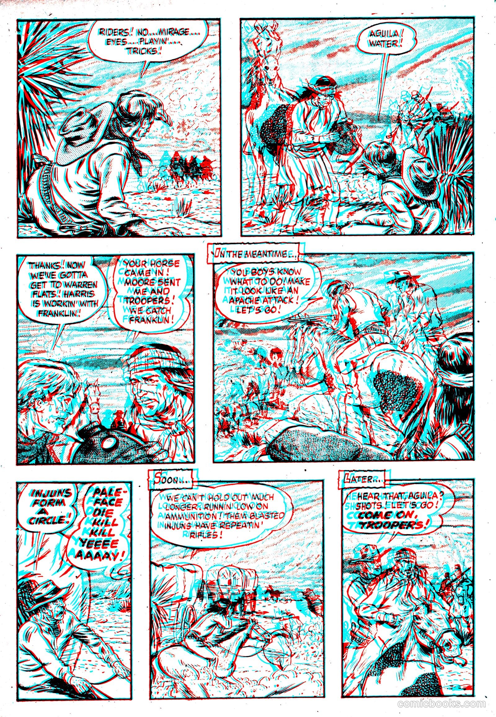The Hawk 3-D #1 — page 32 of 36