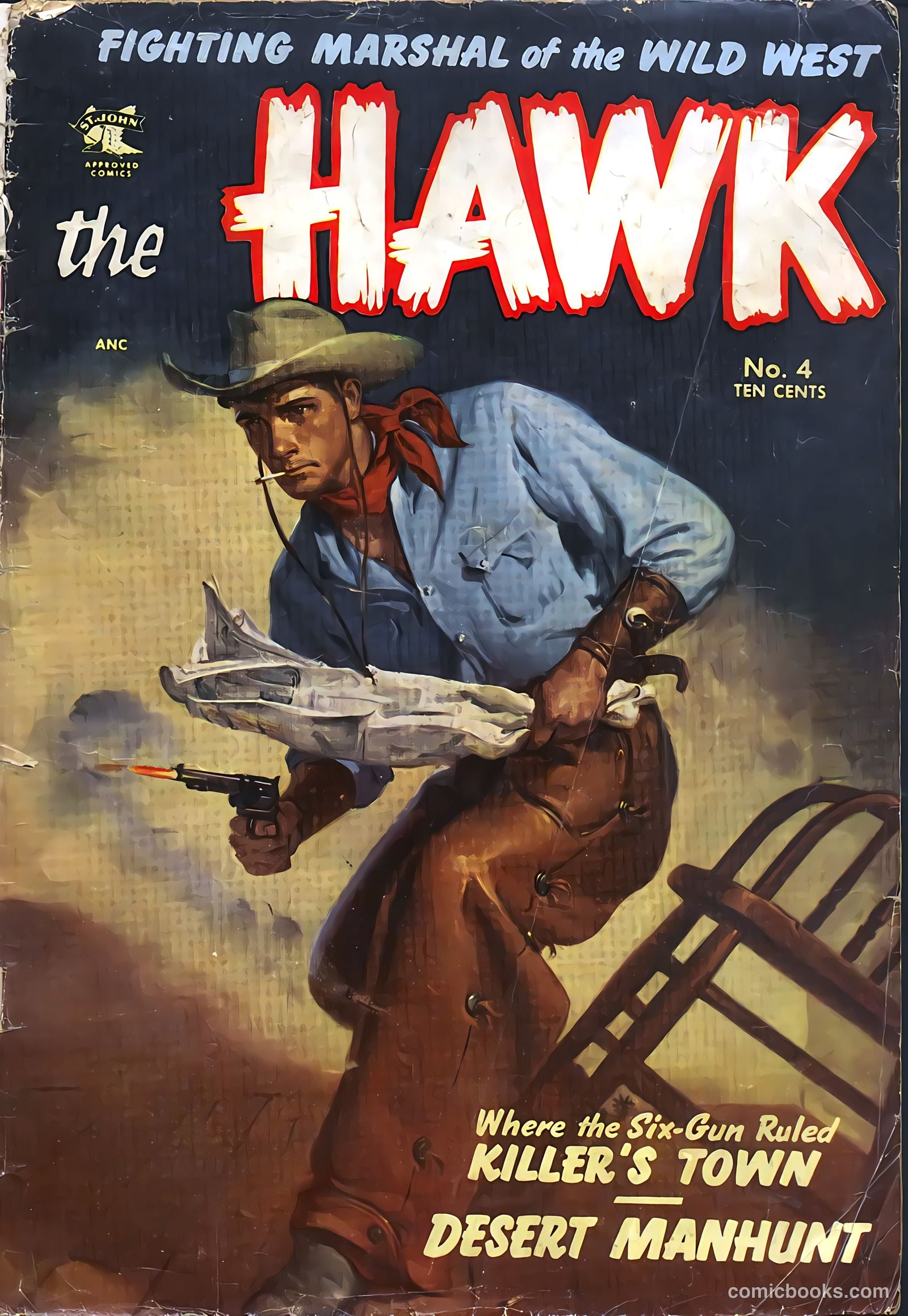 The Hawk #4 — page 1 of 36