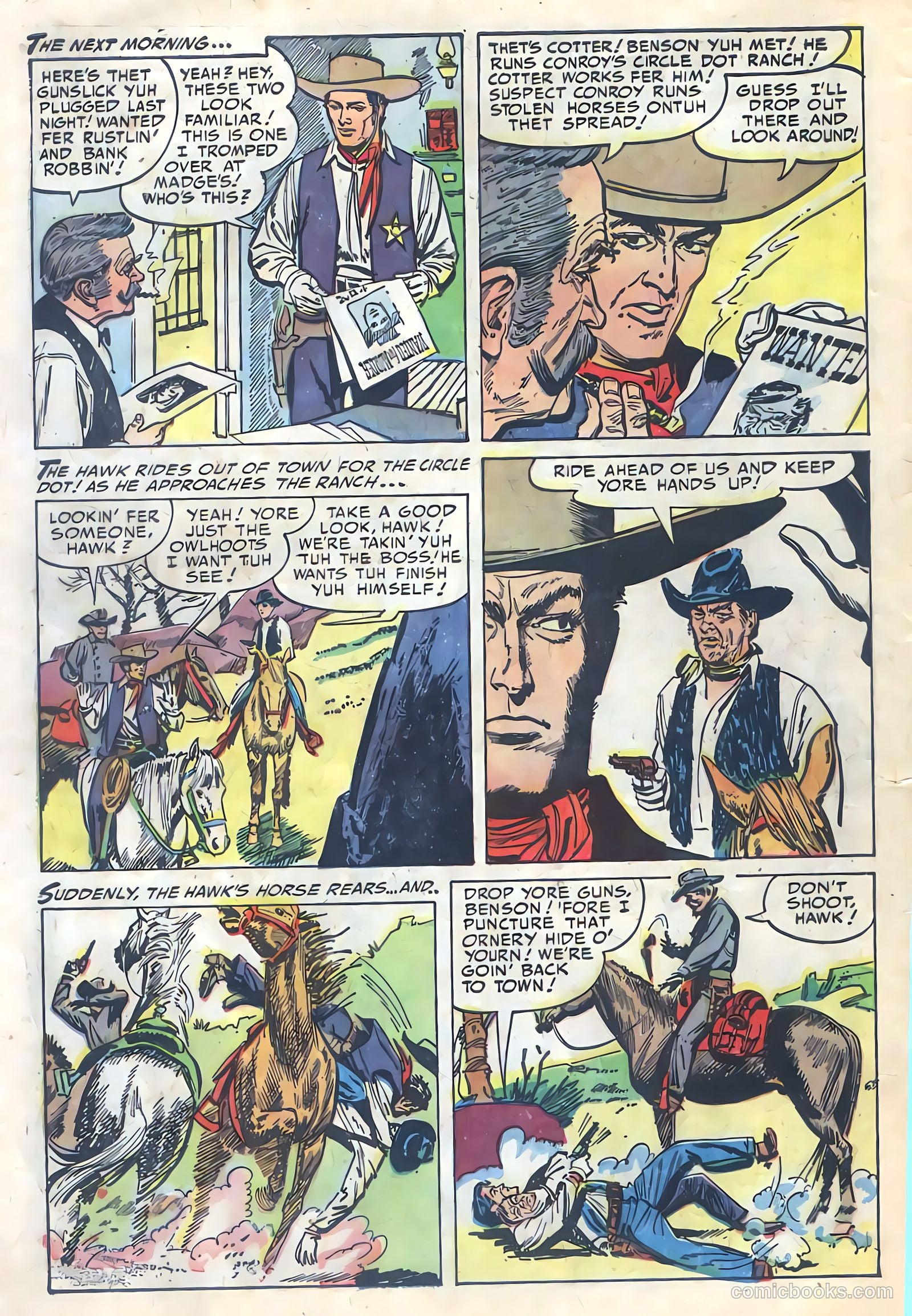 The Hawk #4 — page 6 of 36