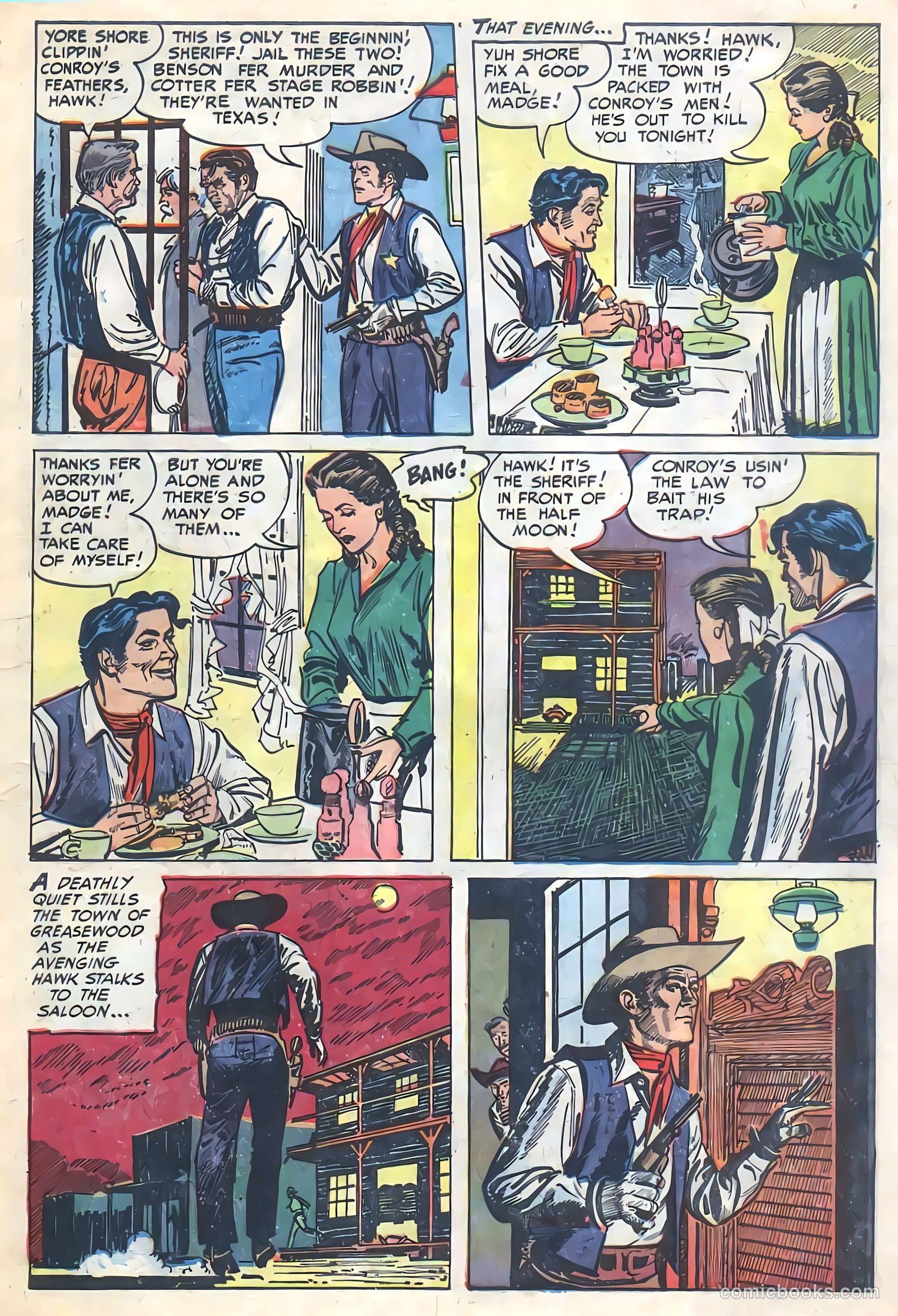The Hawk #4 — page 7 of 36