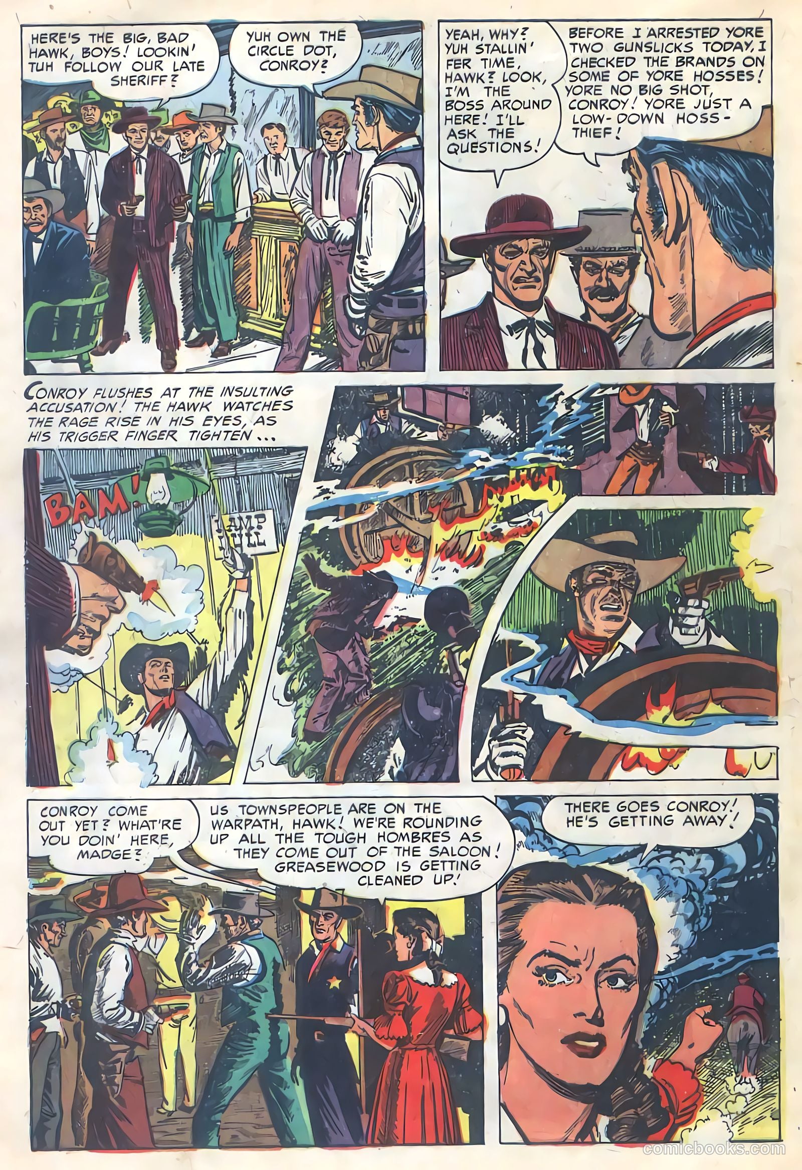 The Hawk #4 — page 8 of 36