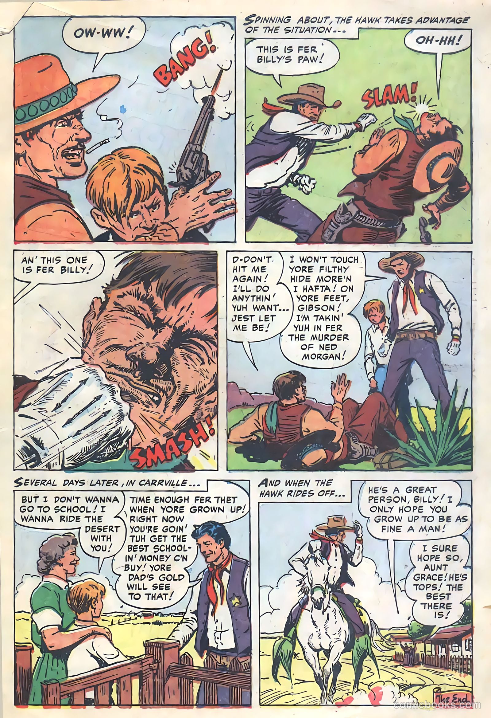 The Hawk #4 — page 33 of 36