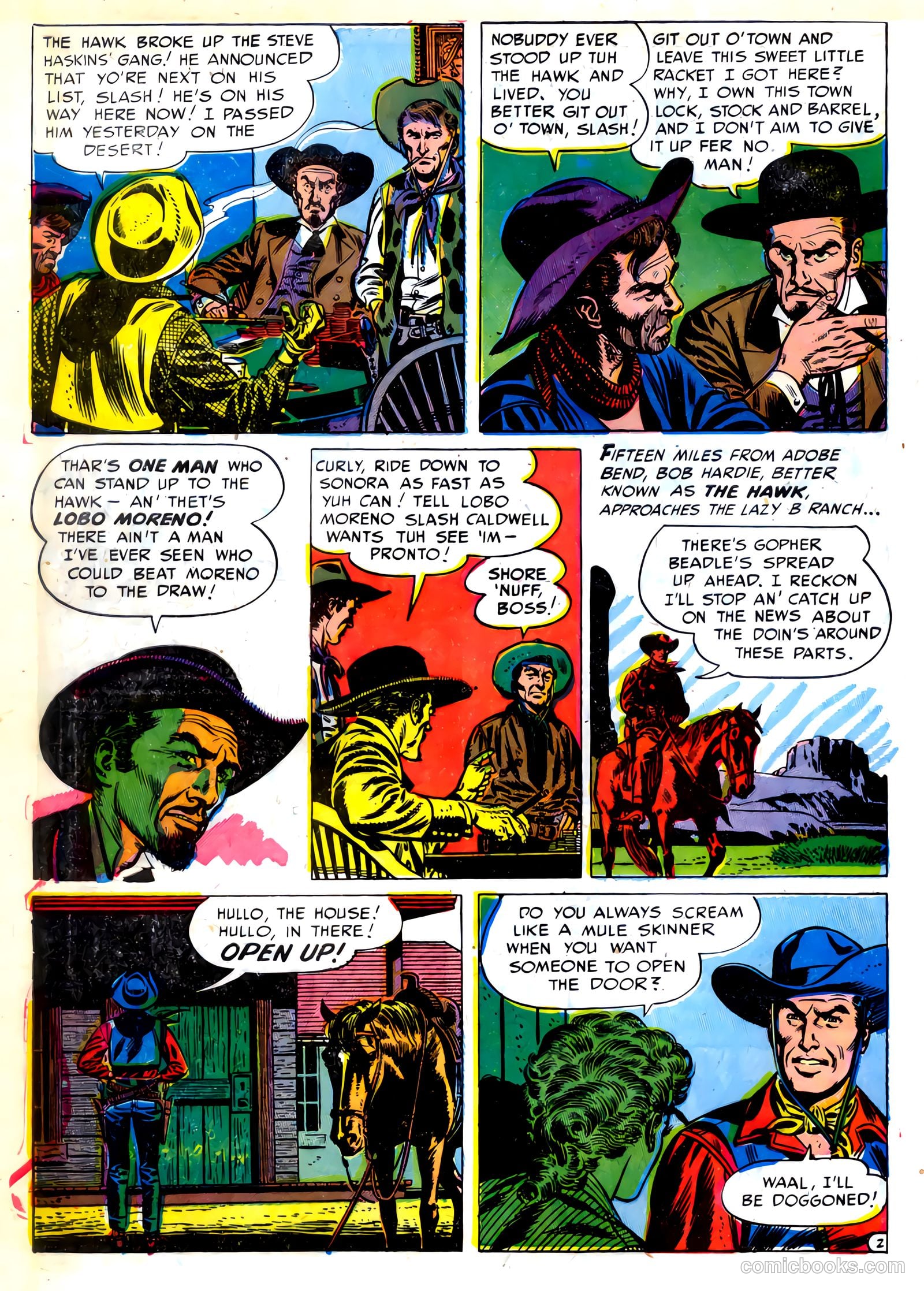 The Hawk #5 — page 4 of 36