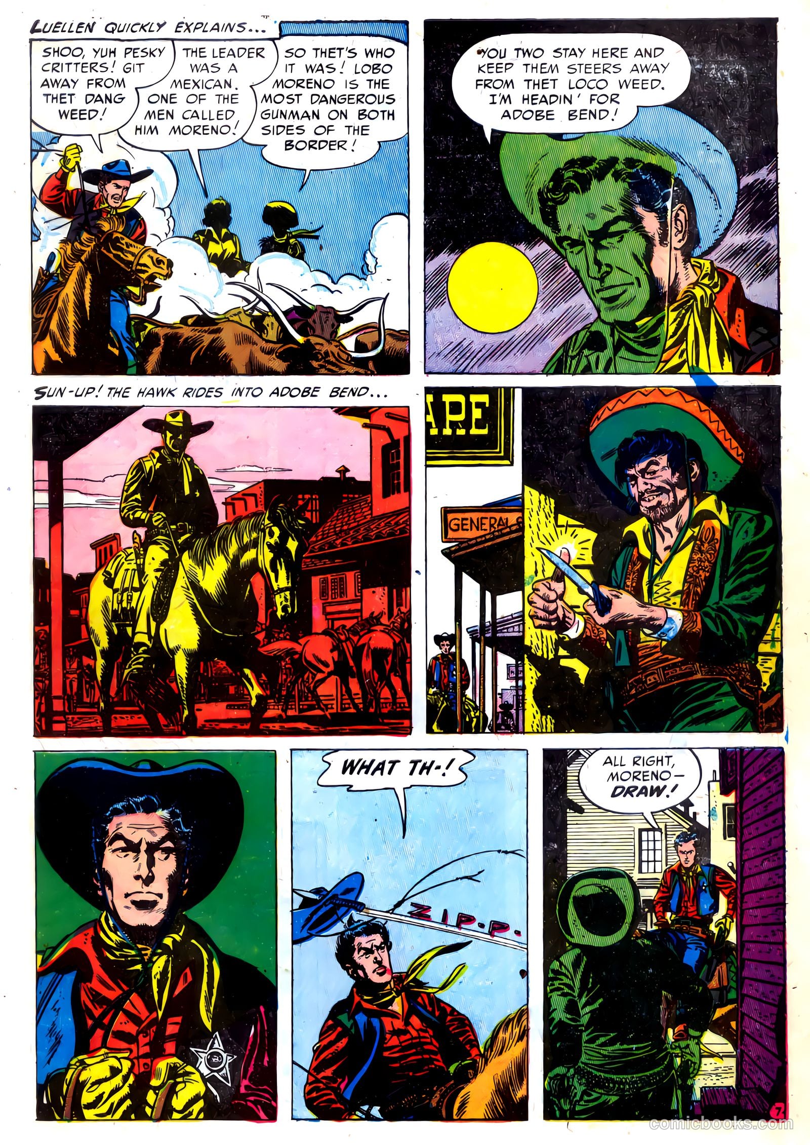 The Hawk #5 — page 9 of 36