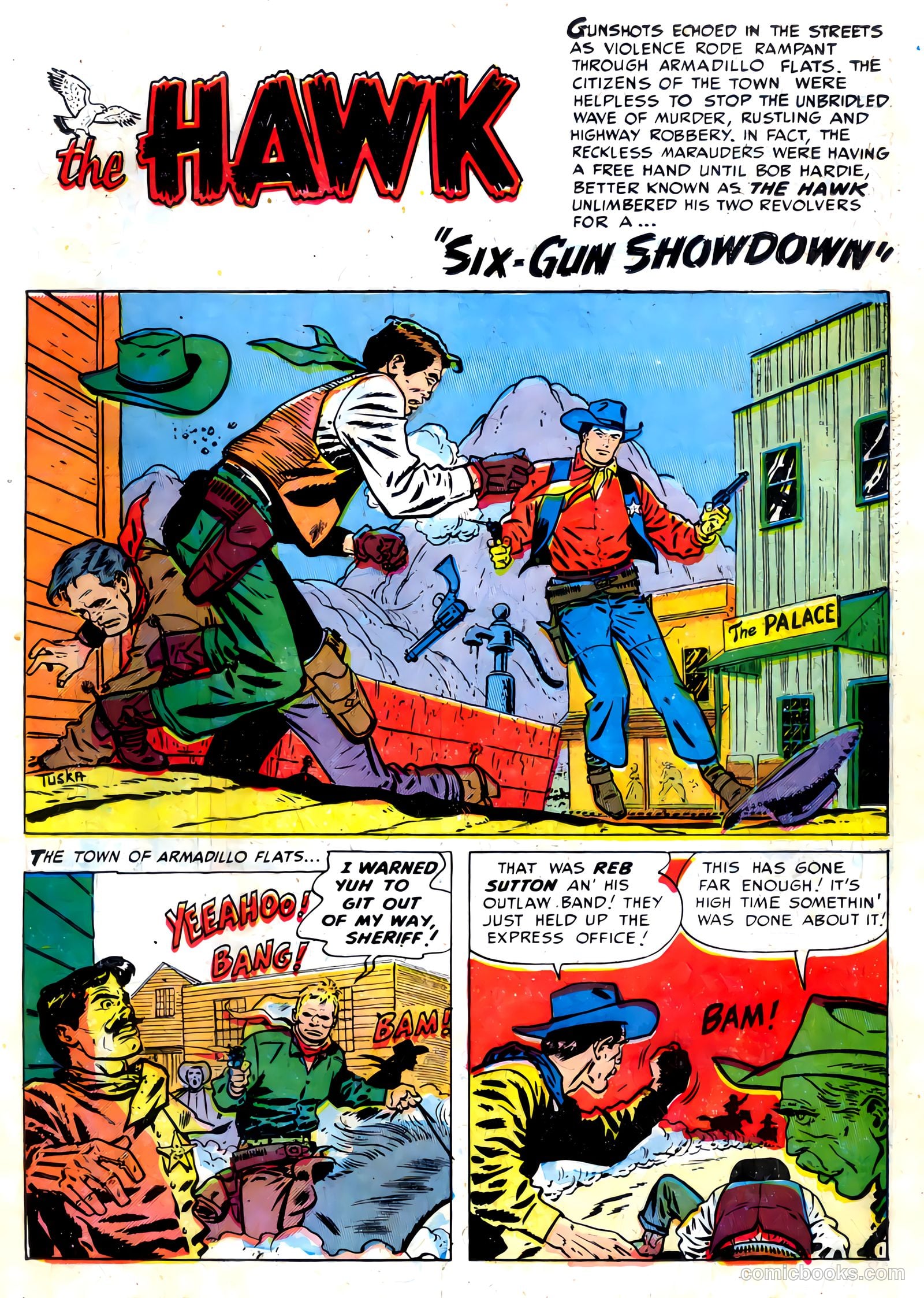 The Hawk #5 — page 19 of 36