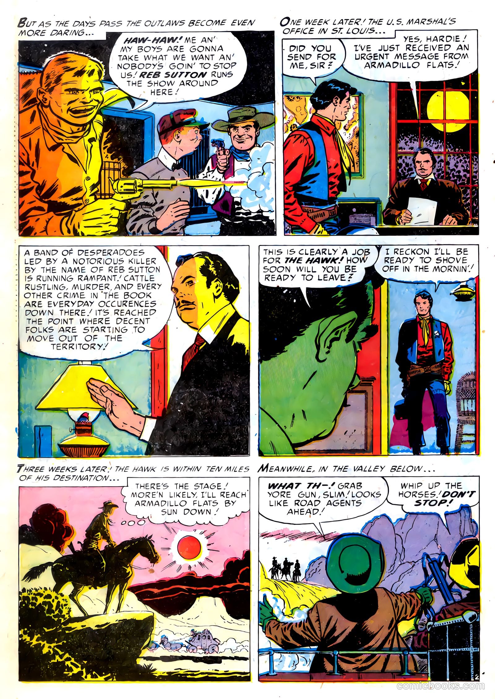The Hawk #5 — page 20 of 36