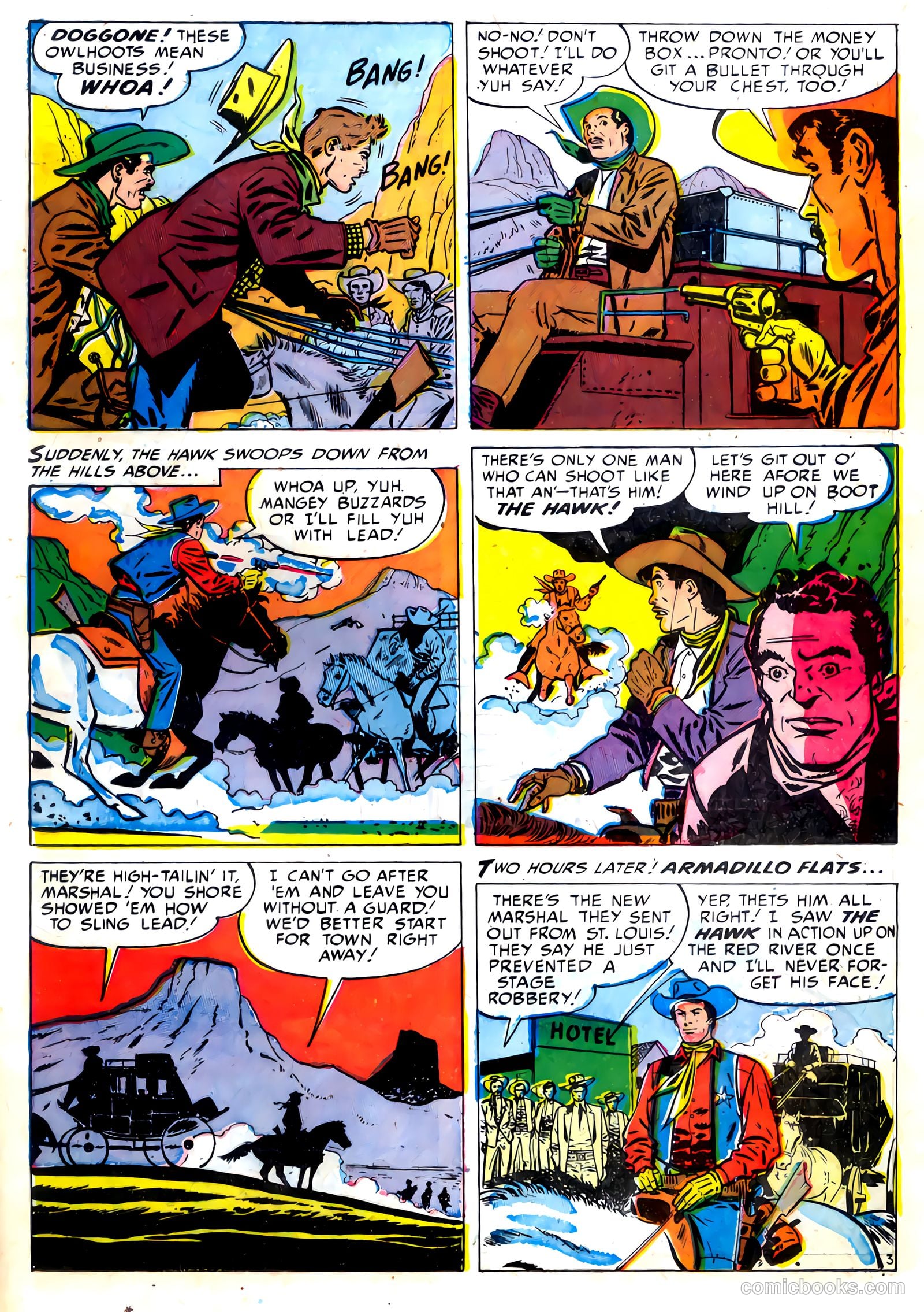 The Hawk #5 — page 21 of 36