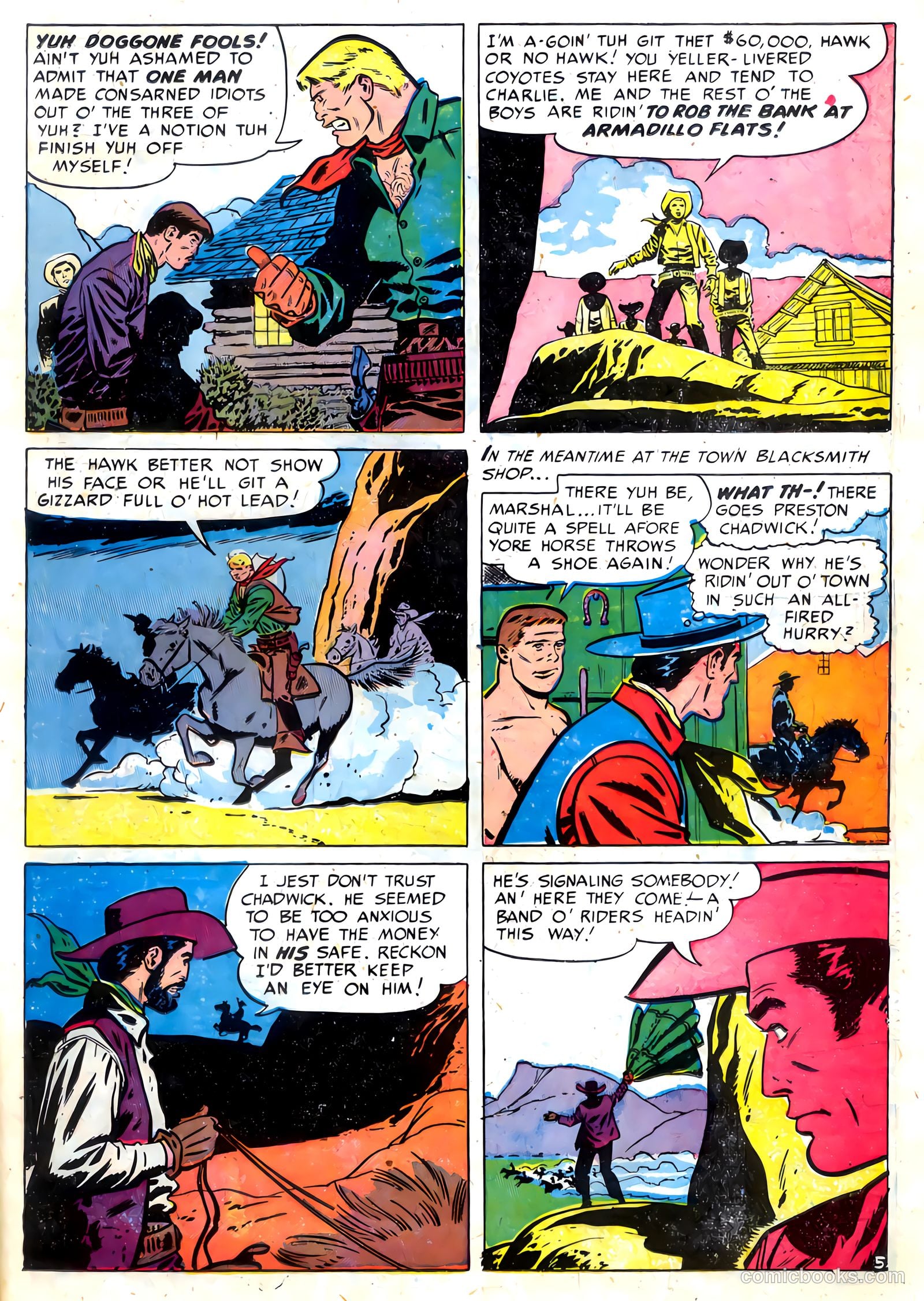 The Hawk #5 — page 23 of 36