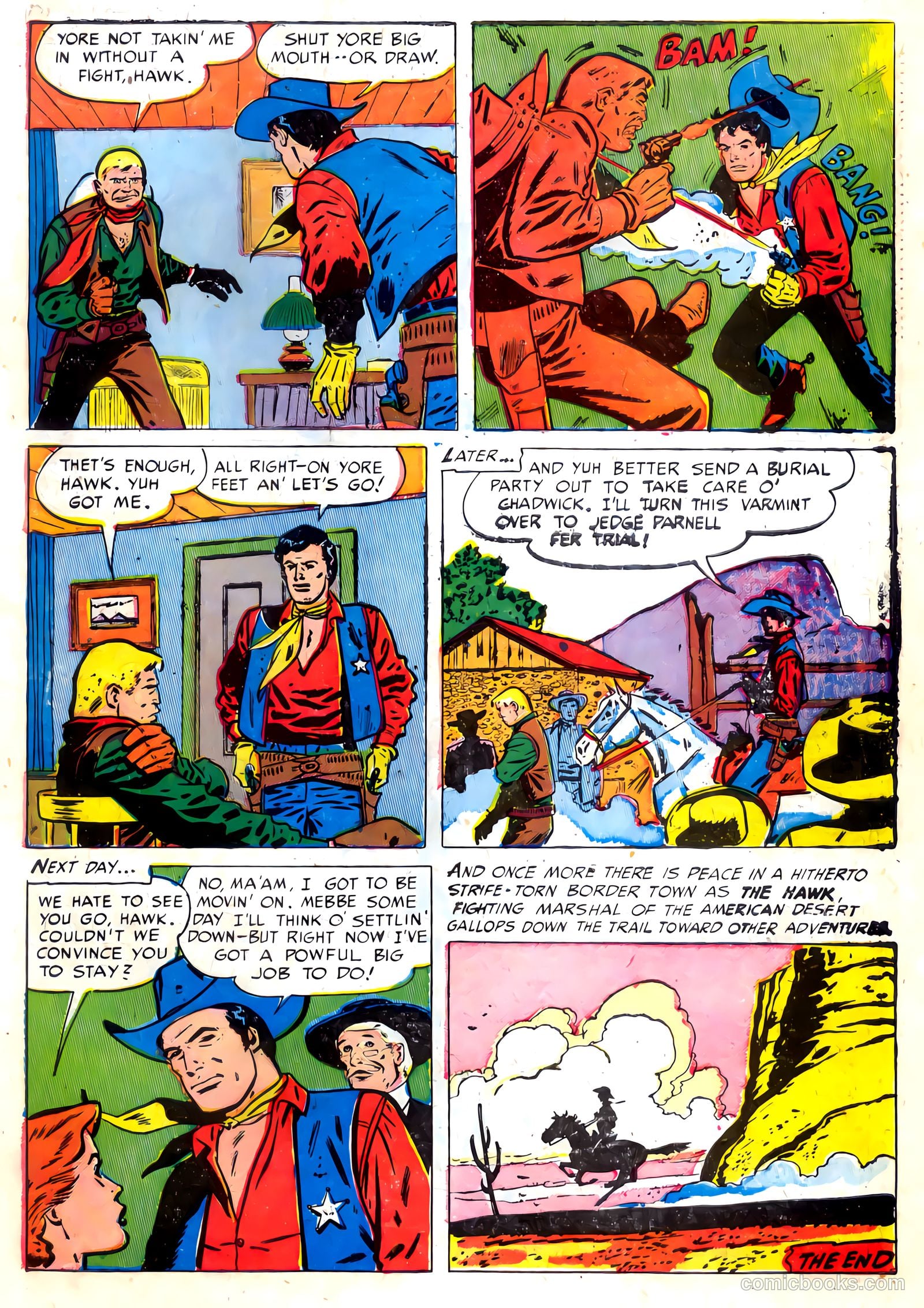 The Hawk #5 — page 27 of 36
