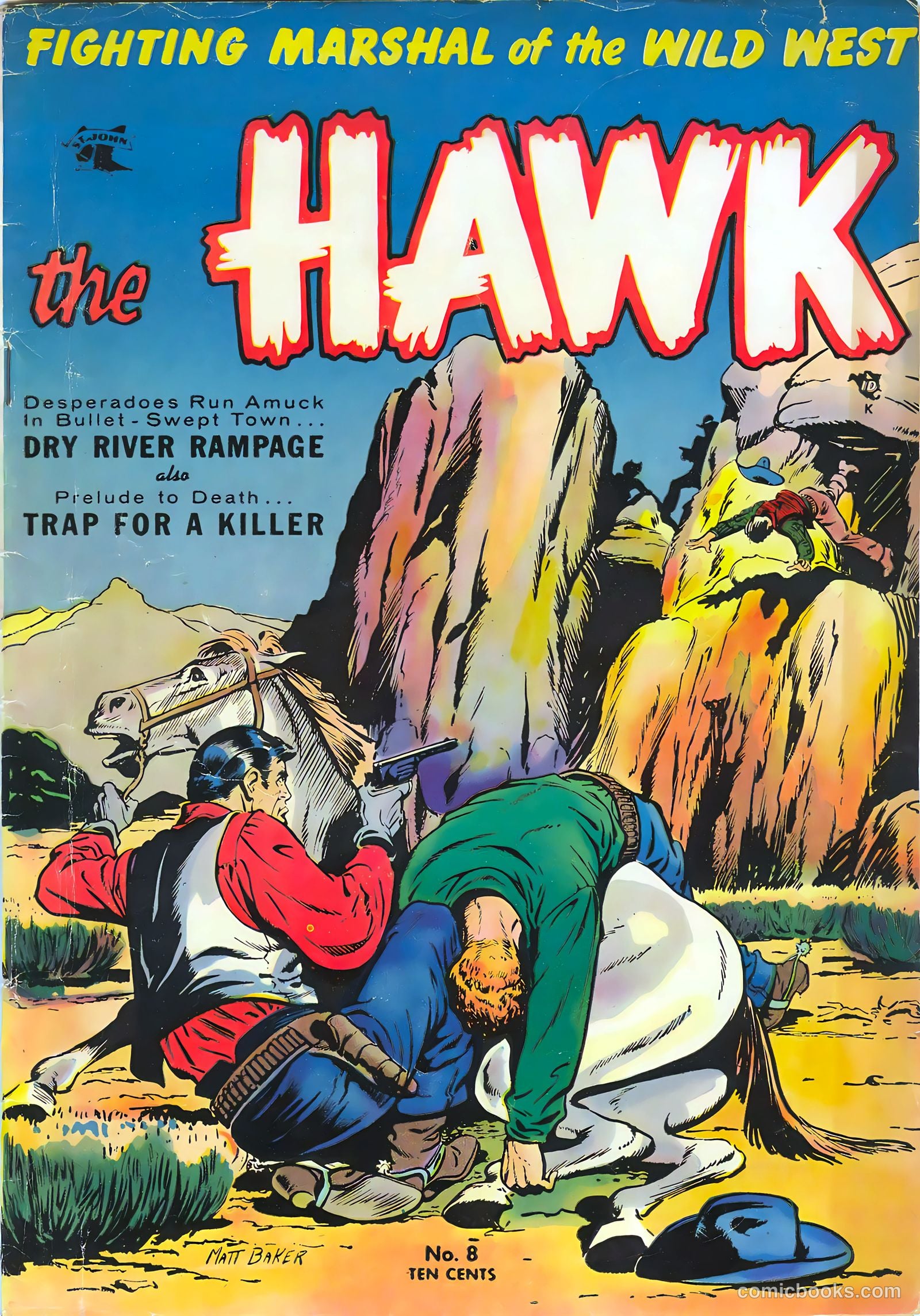 The Hawk #8 — page 1 of 36