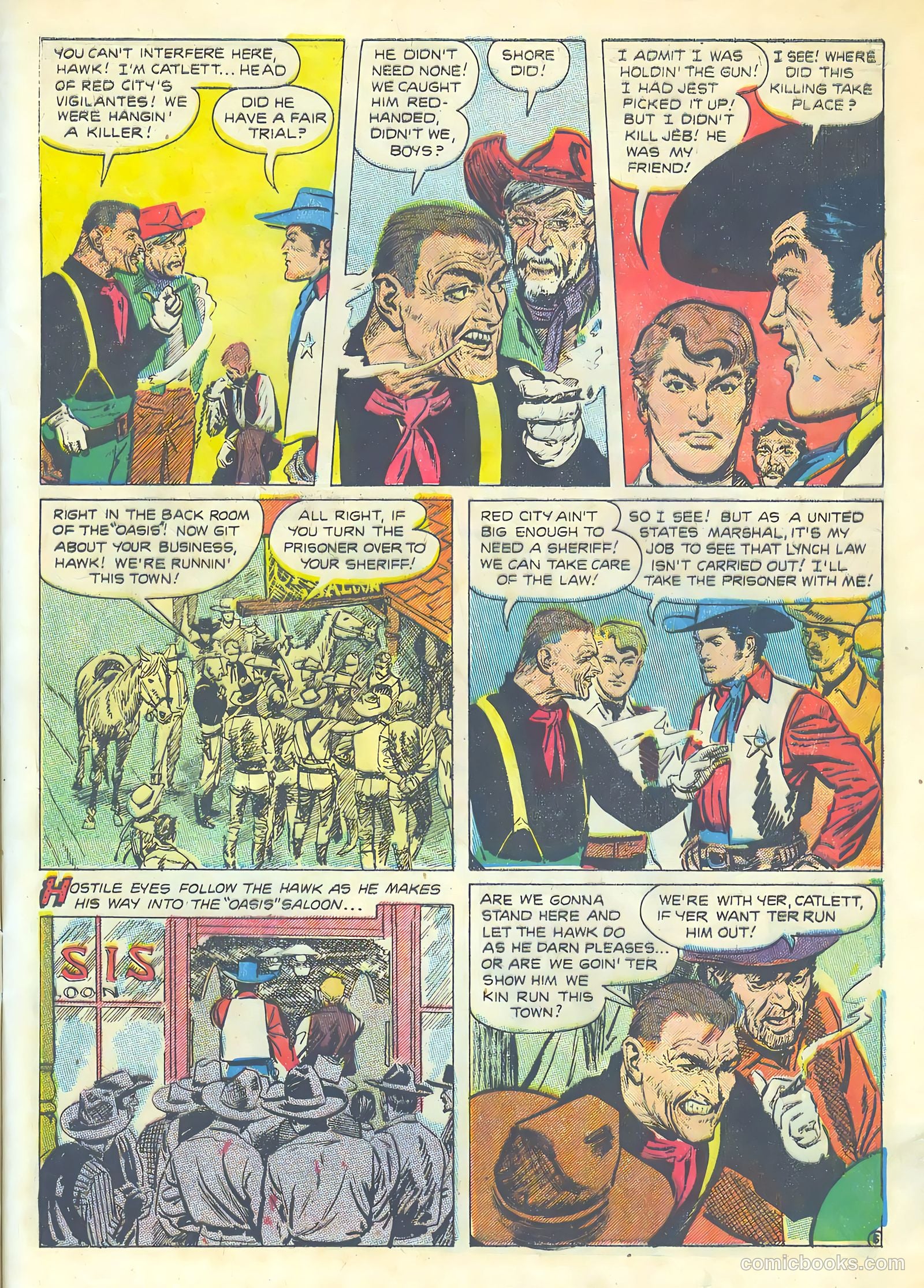 The Hawk #8 — page 7 of 36