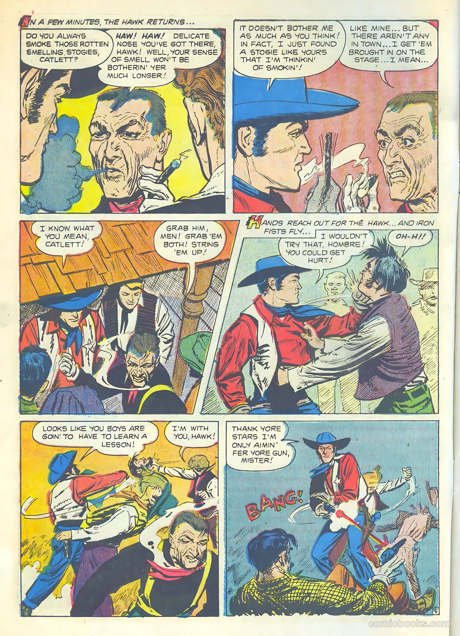 The Hawk #8 — page 8 of 36