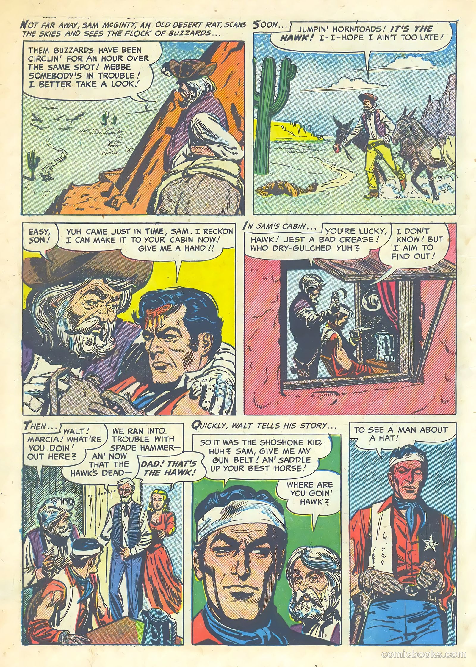 The Hawk #8 — page 32 of 36