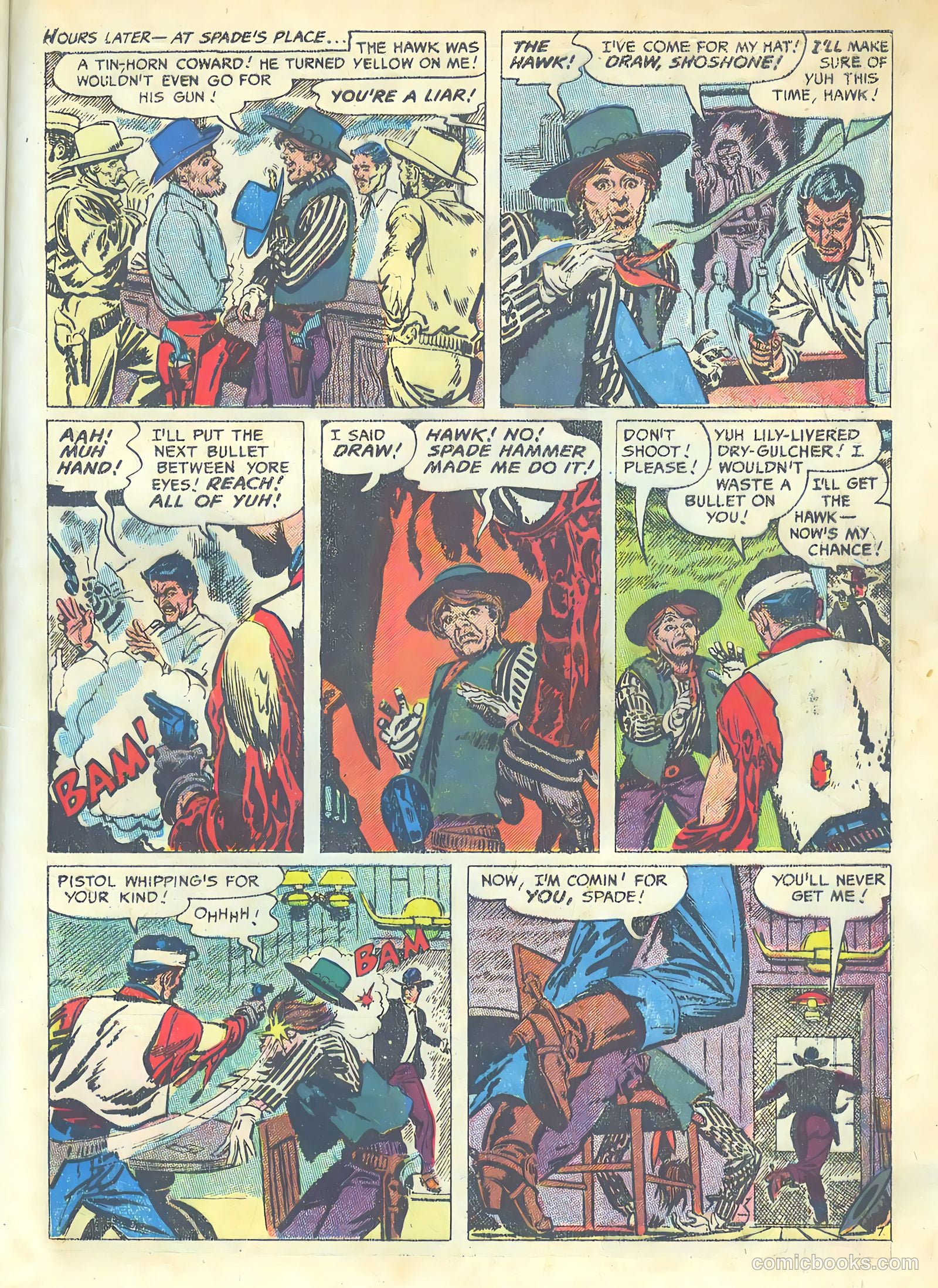 The Hawk #8 — page 33 of 36