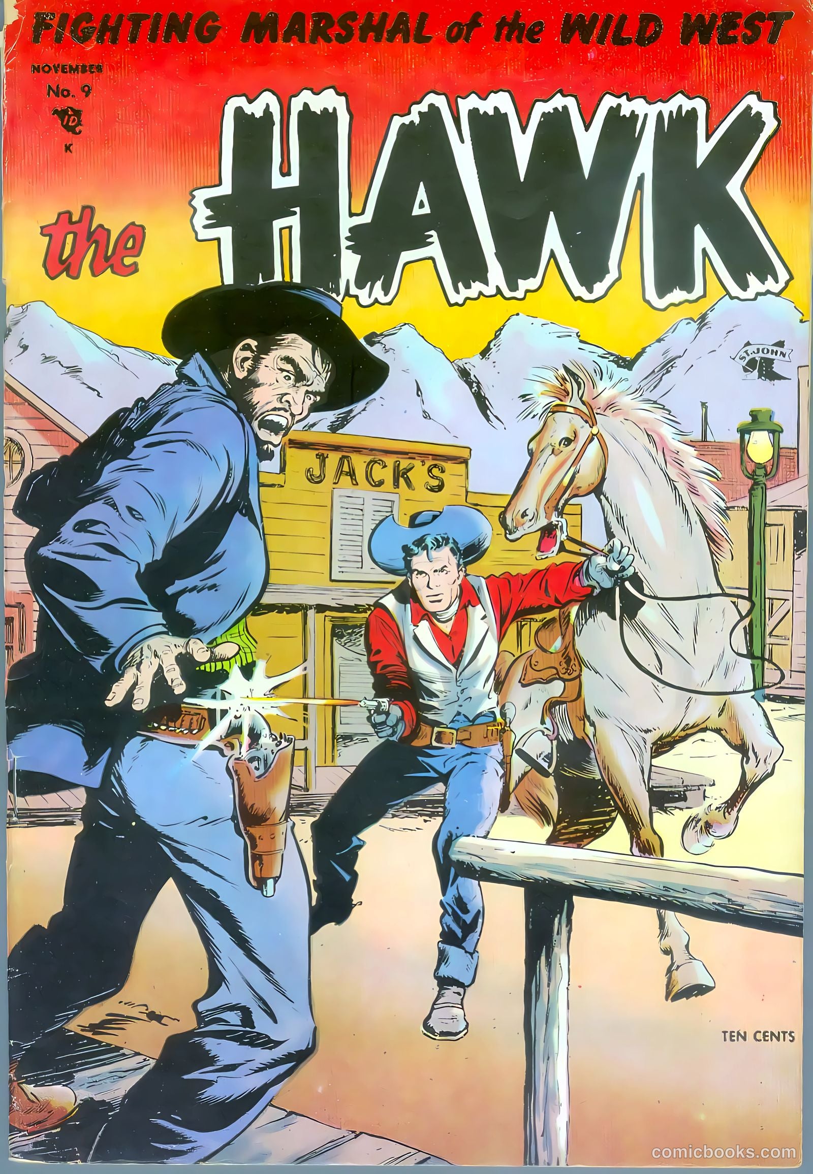 The Hawk #9 — page 1 of 36