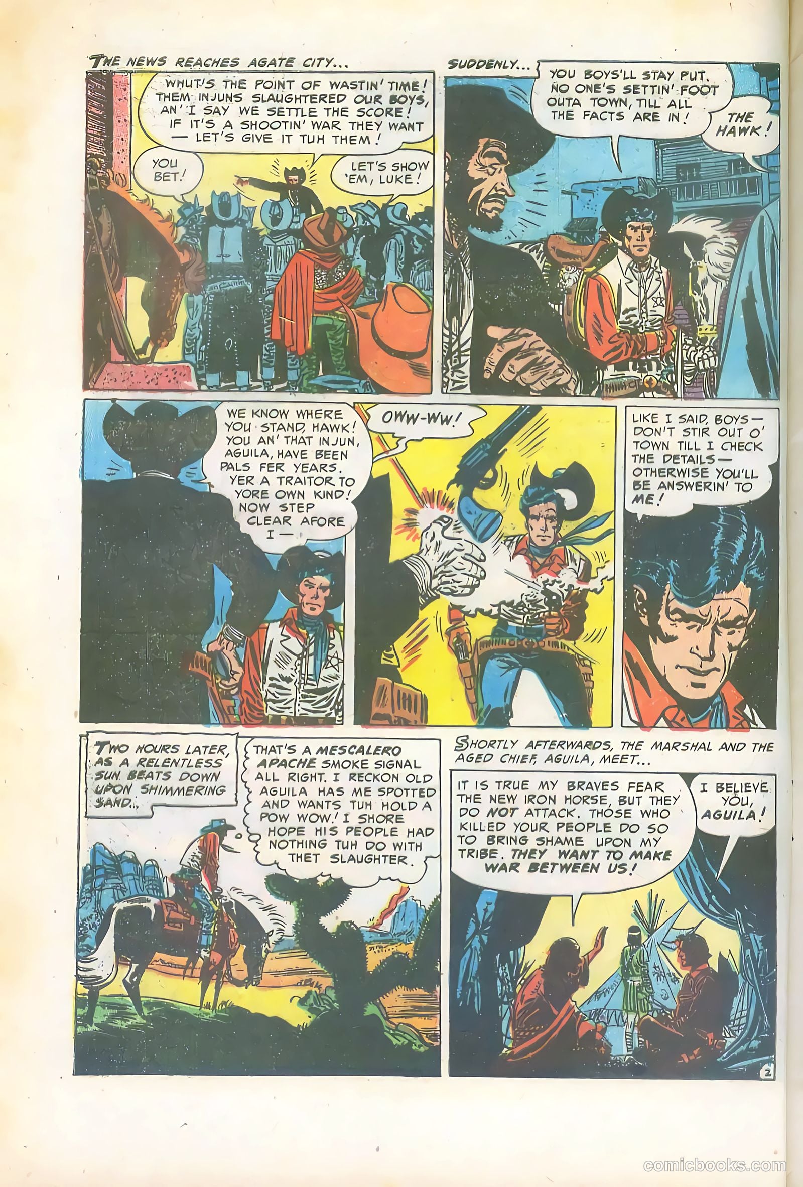 The Hawk #9 — page 4 of 36