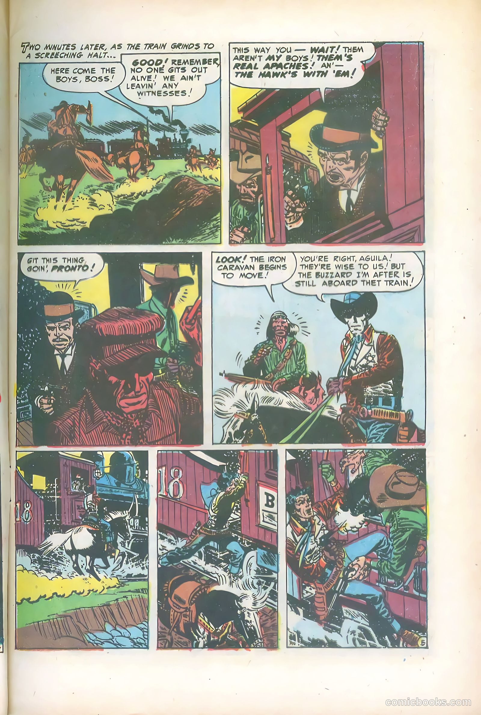 The Hawk #9 — page 7 of 36