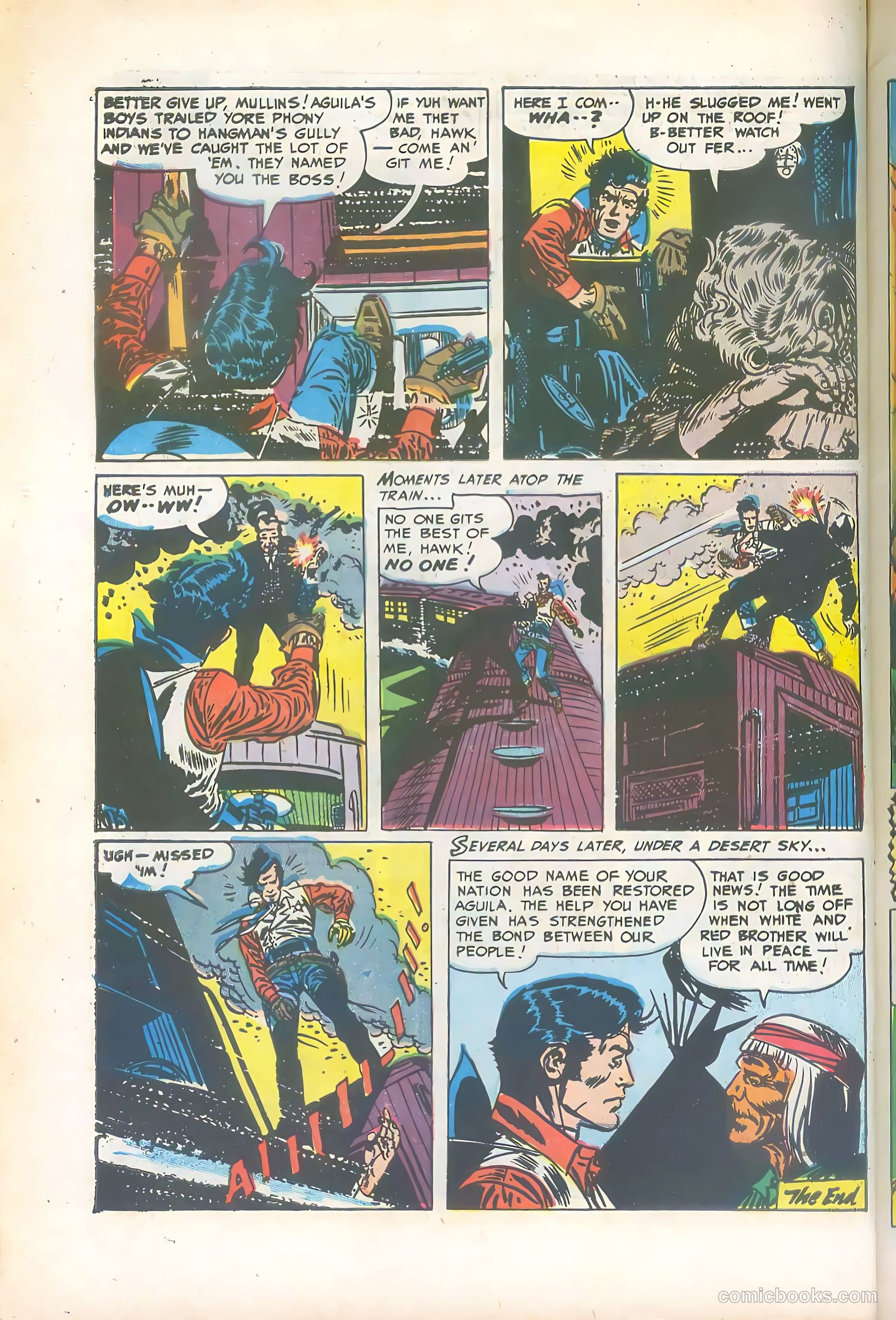 The Hawk #9 — page 8 of 36
