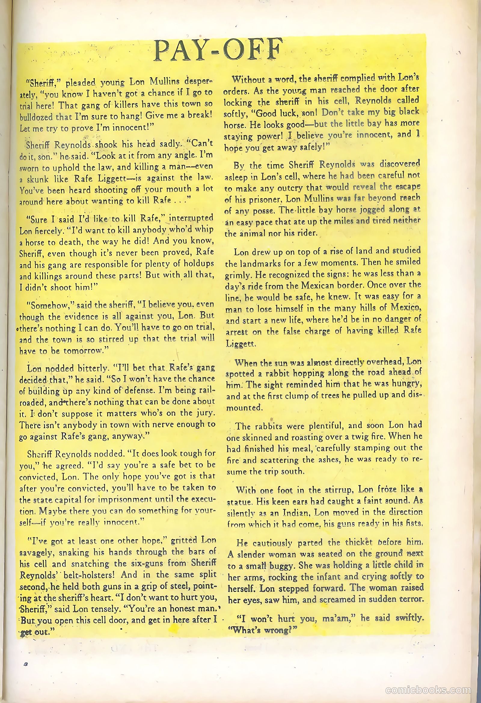 The Hawk #9 — page 25 of 36