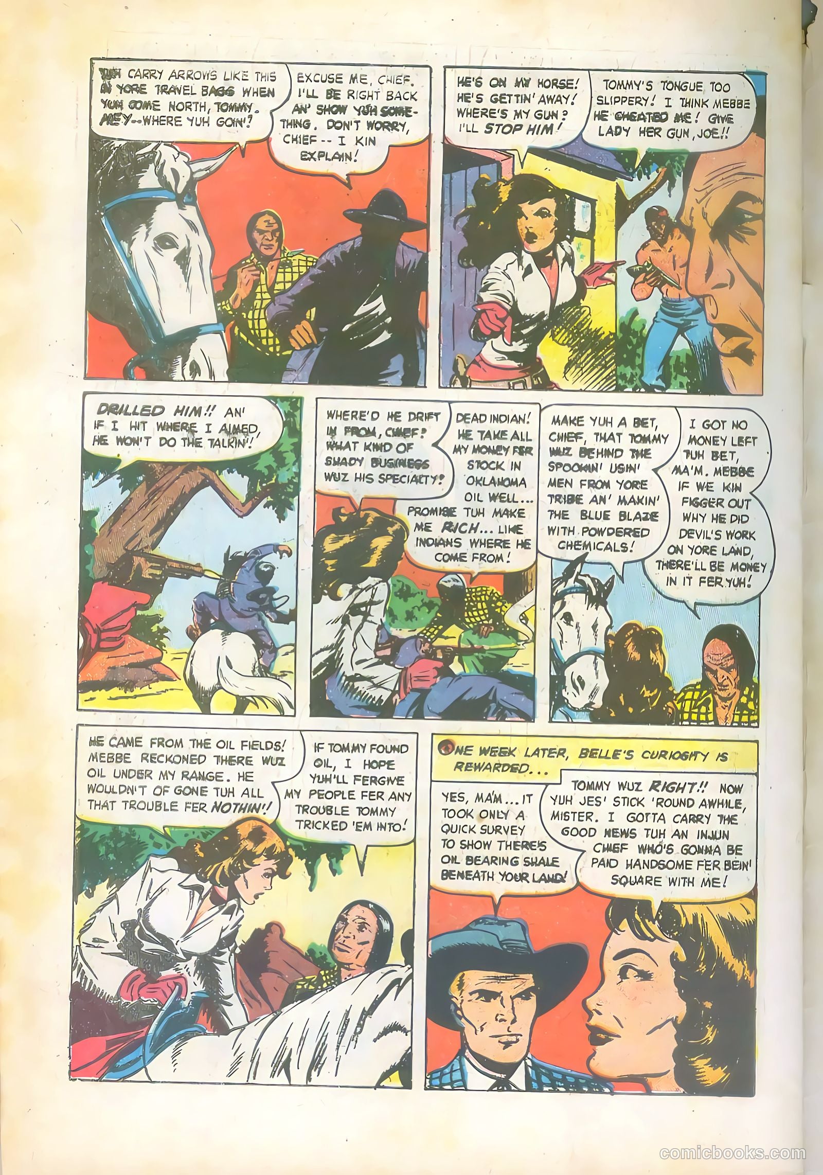 The Hawk #9 — page 34 of 36