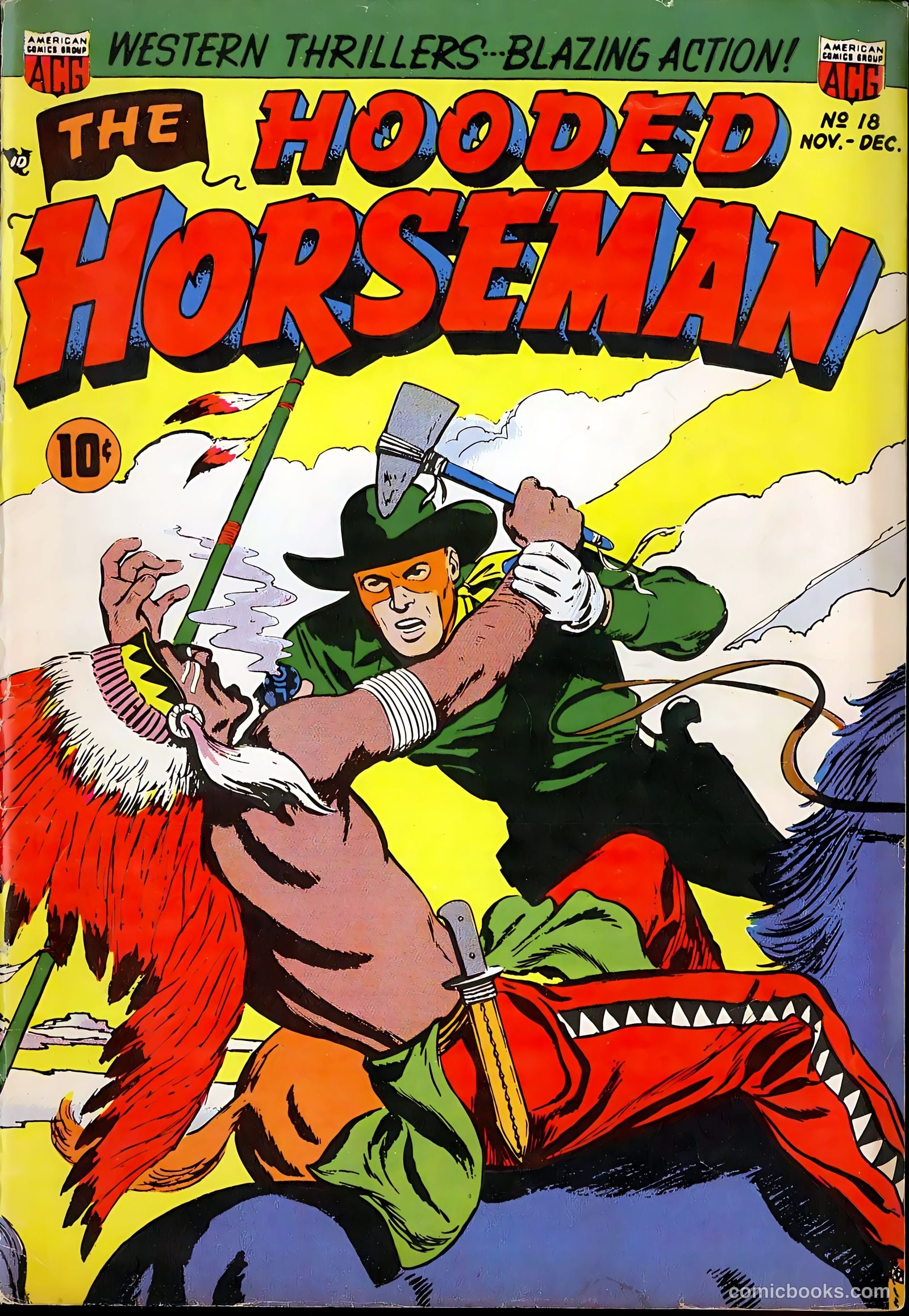 The Hooded Horseman #18 — page 1 of 36