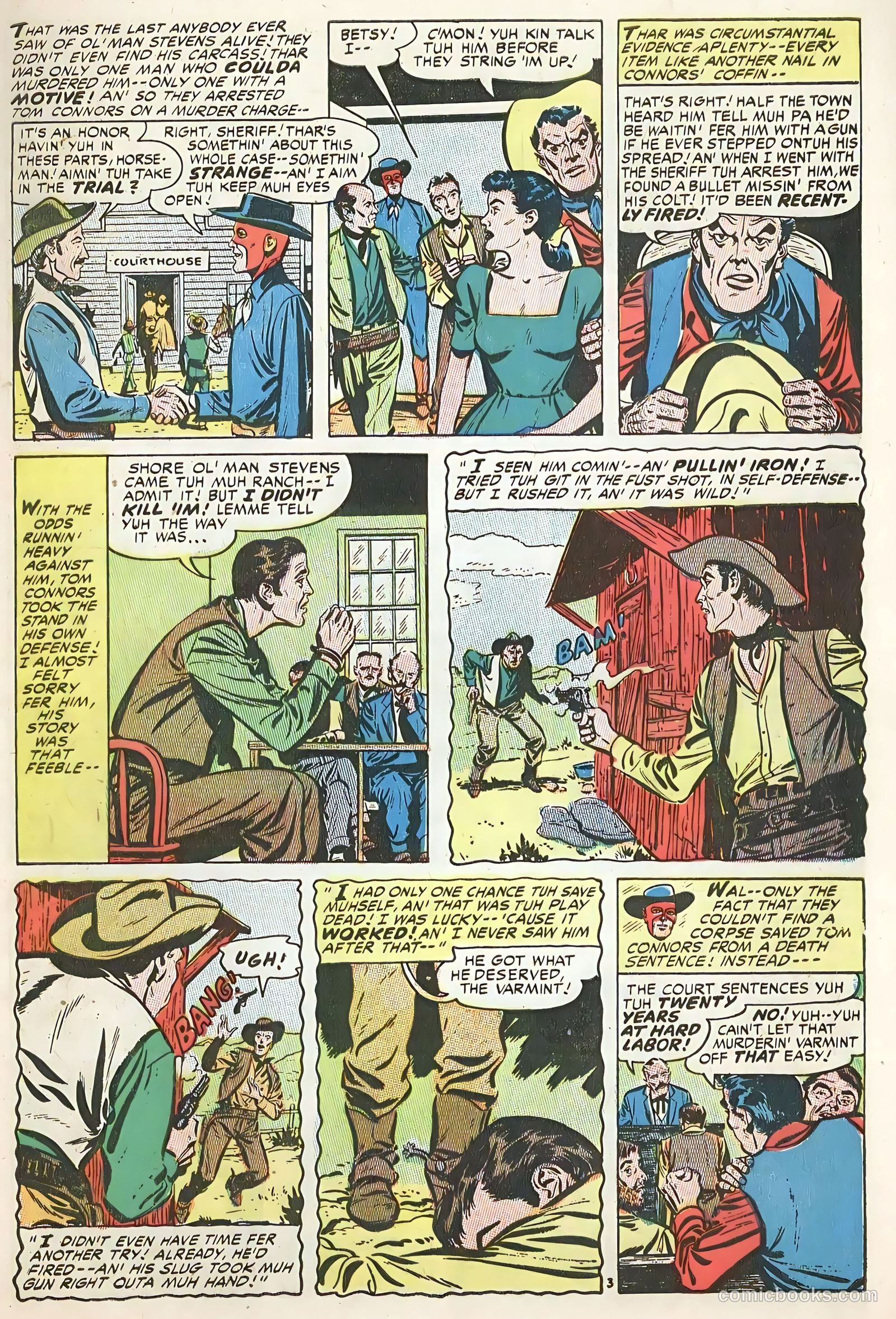 The Hooded Horseman #18 — page 5 of 36