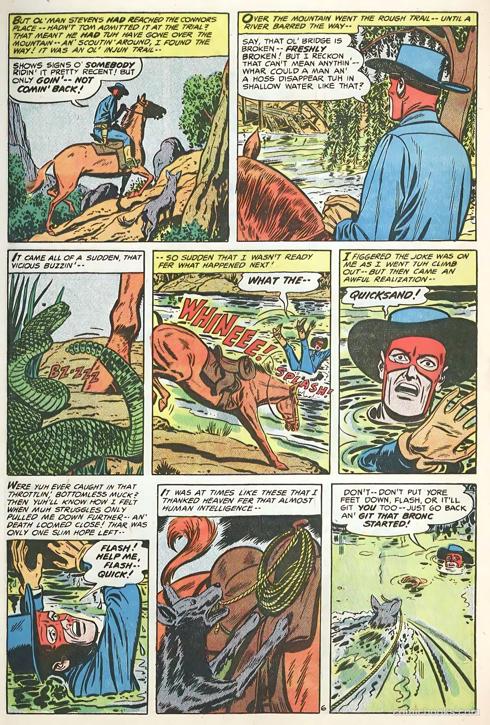 The Hooded Horseman #18 — page 8 of 36