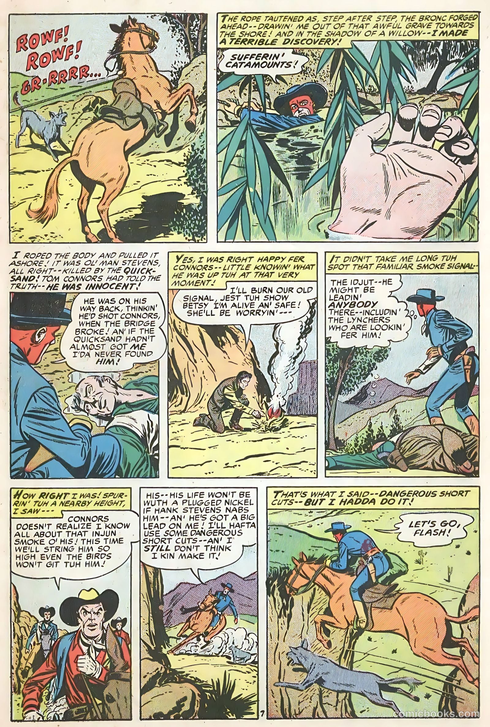 The Hooded Horseman #18 — page 9 of 36