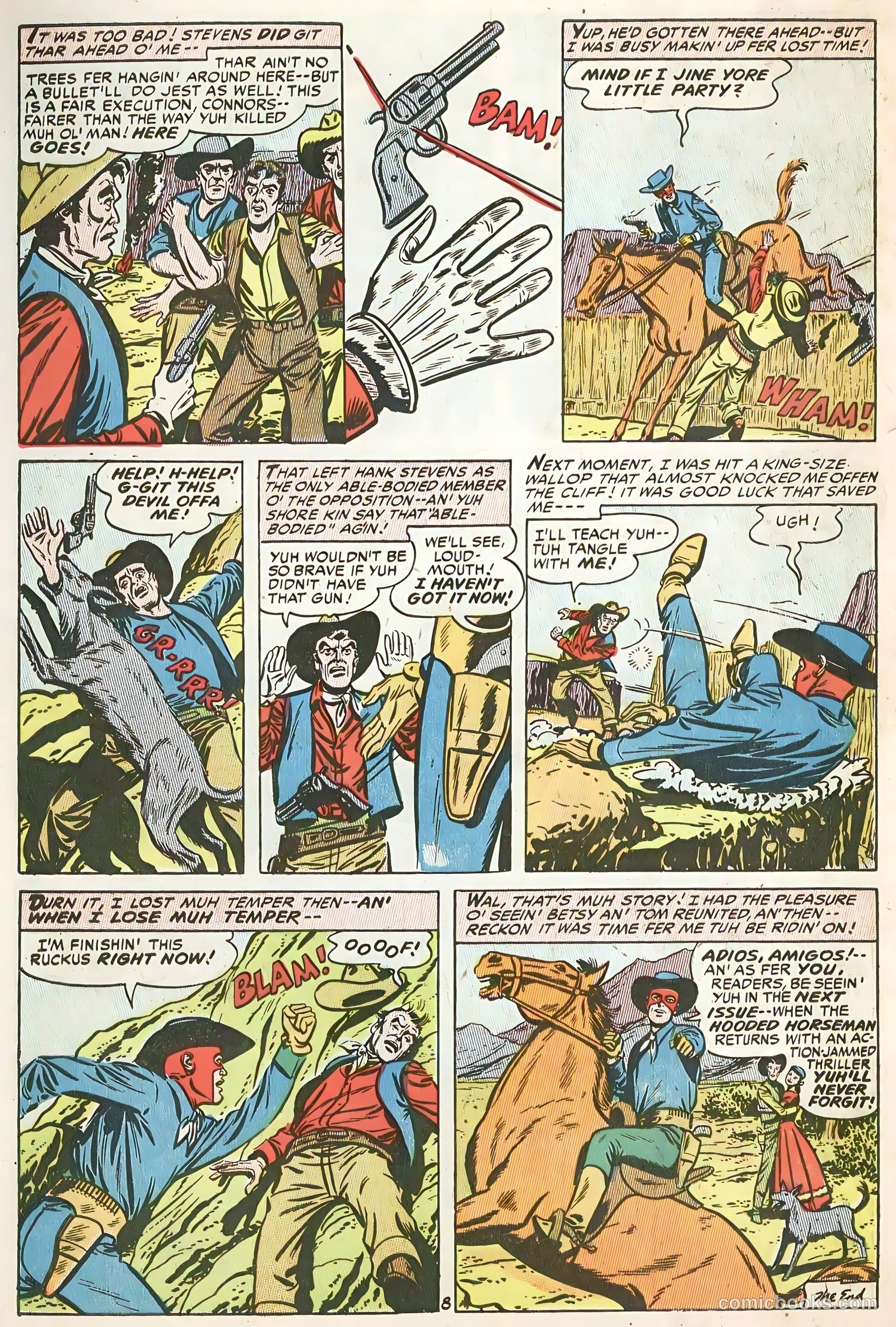 The Hooded Horseman #18 — page 10 of 36
