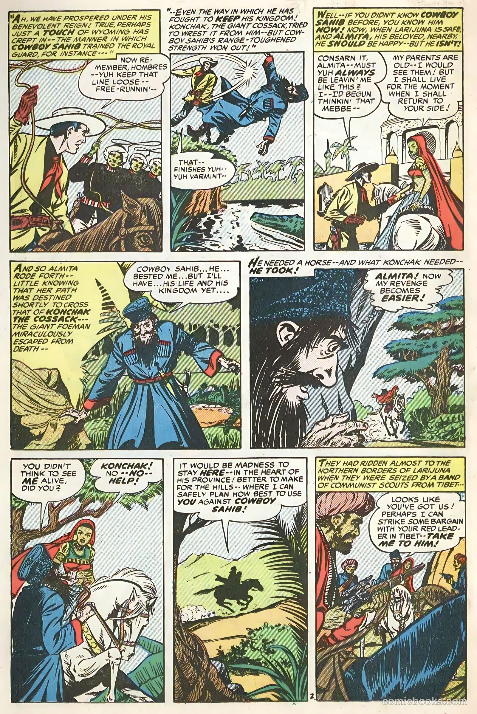 The Hooded Horseman #18 — page 14 of 36