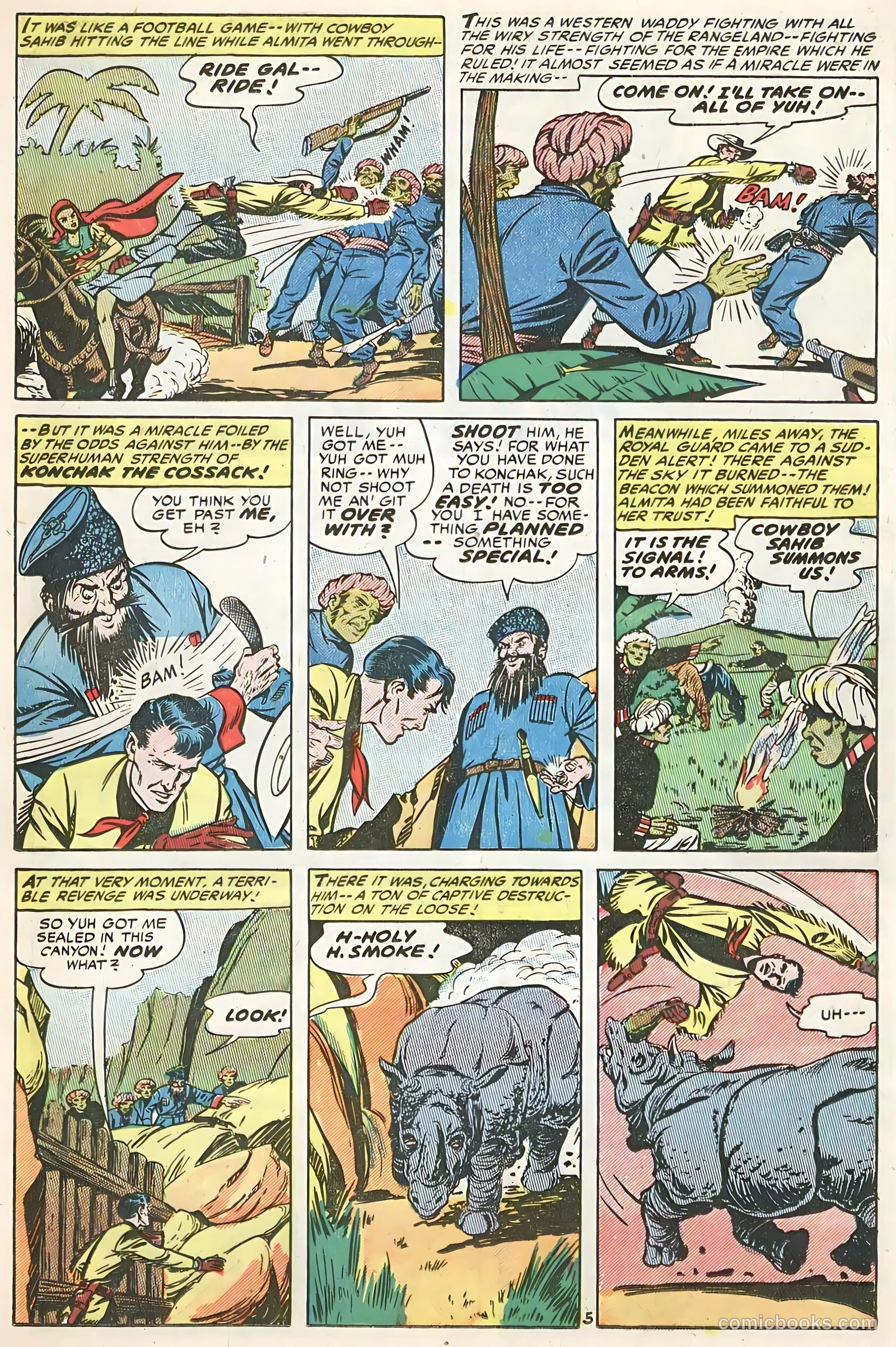 The Hooded Horseman #18 — page 17 of 36