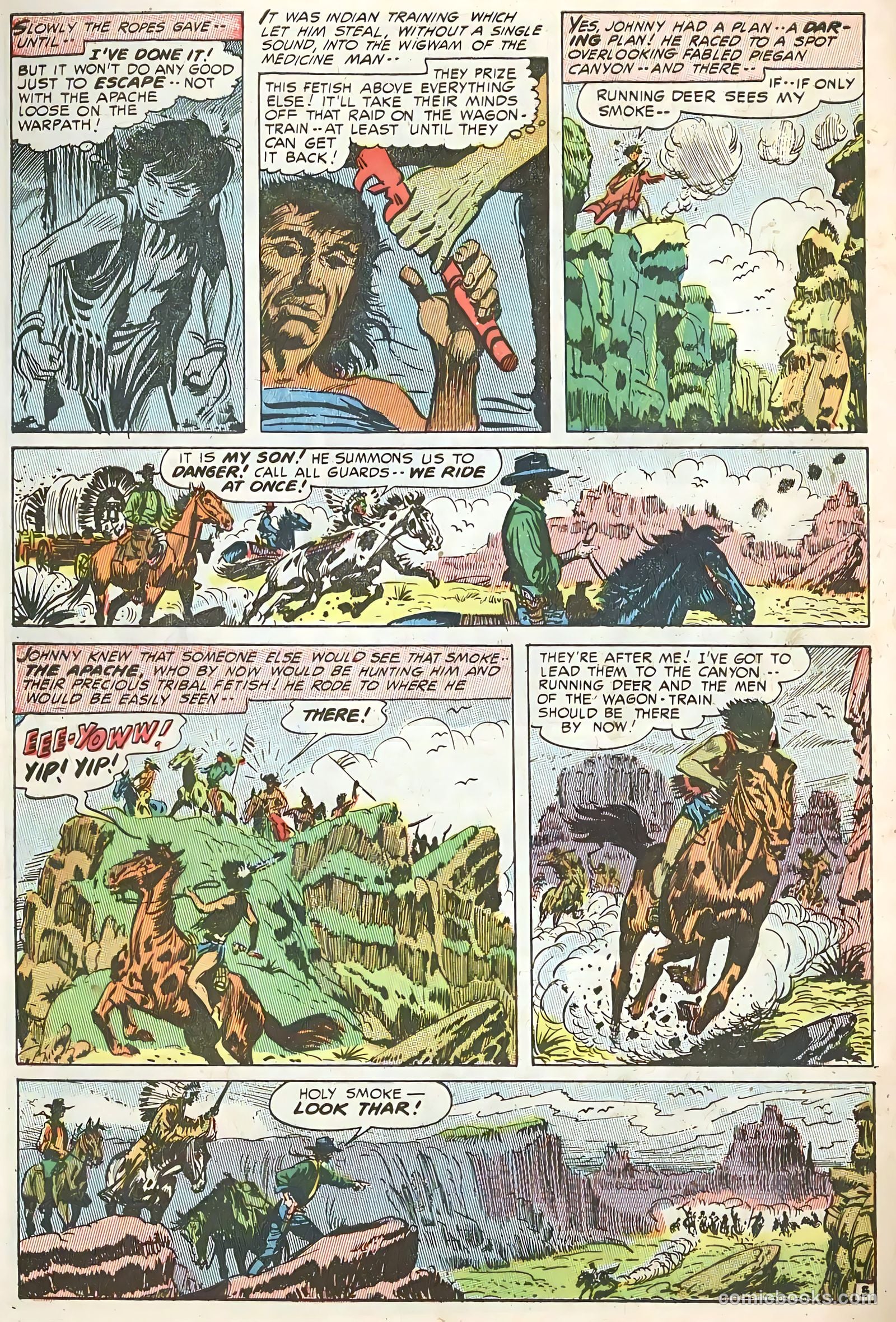 The Hooded Horseman #18 — page 32 of 36