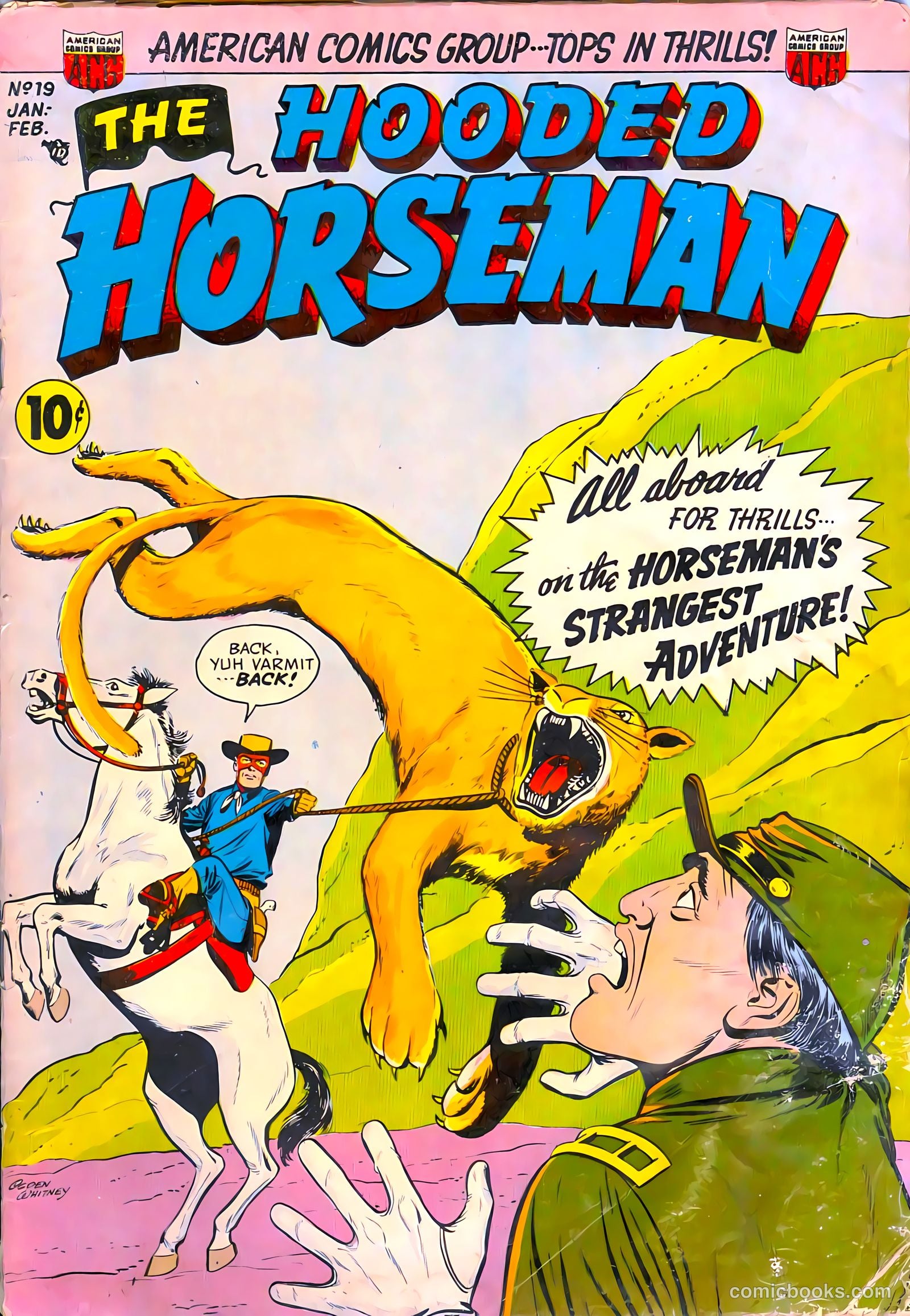 The Hooded Horseman #19 — page 1 of 36