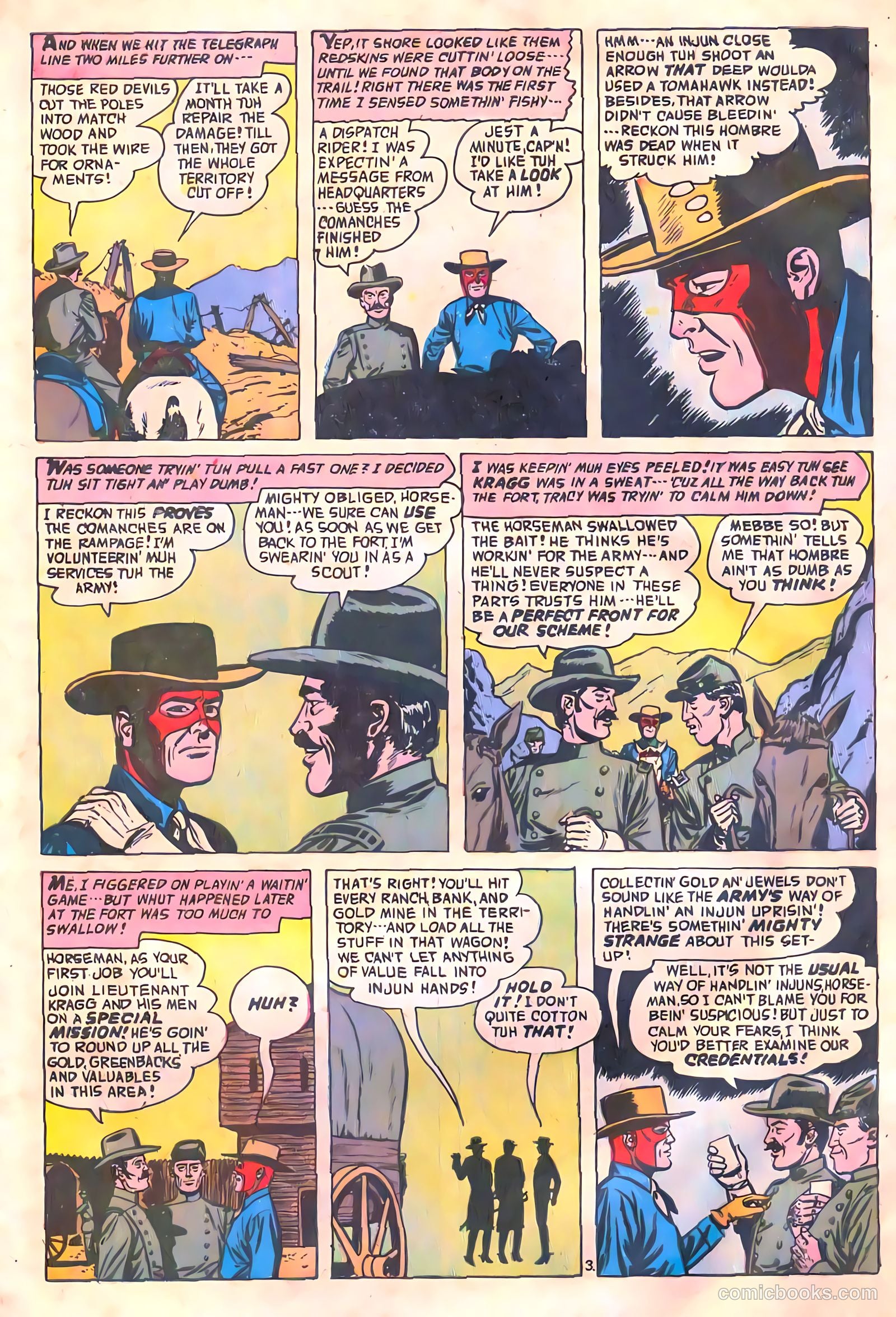 The Hooded Horseman #19 — page 5 of 36