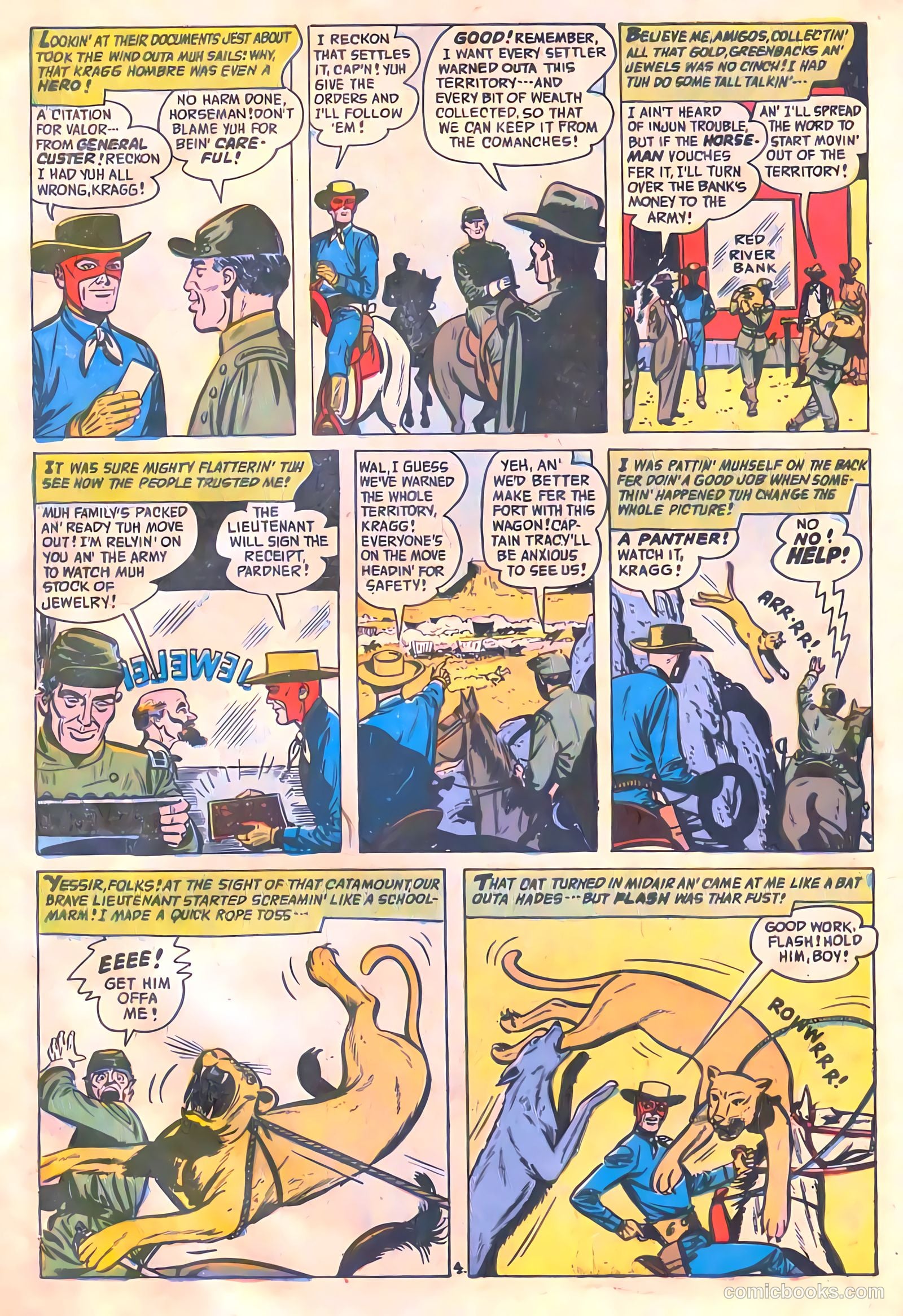 The Hooded Horseman #19 — page 6 of 36