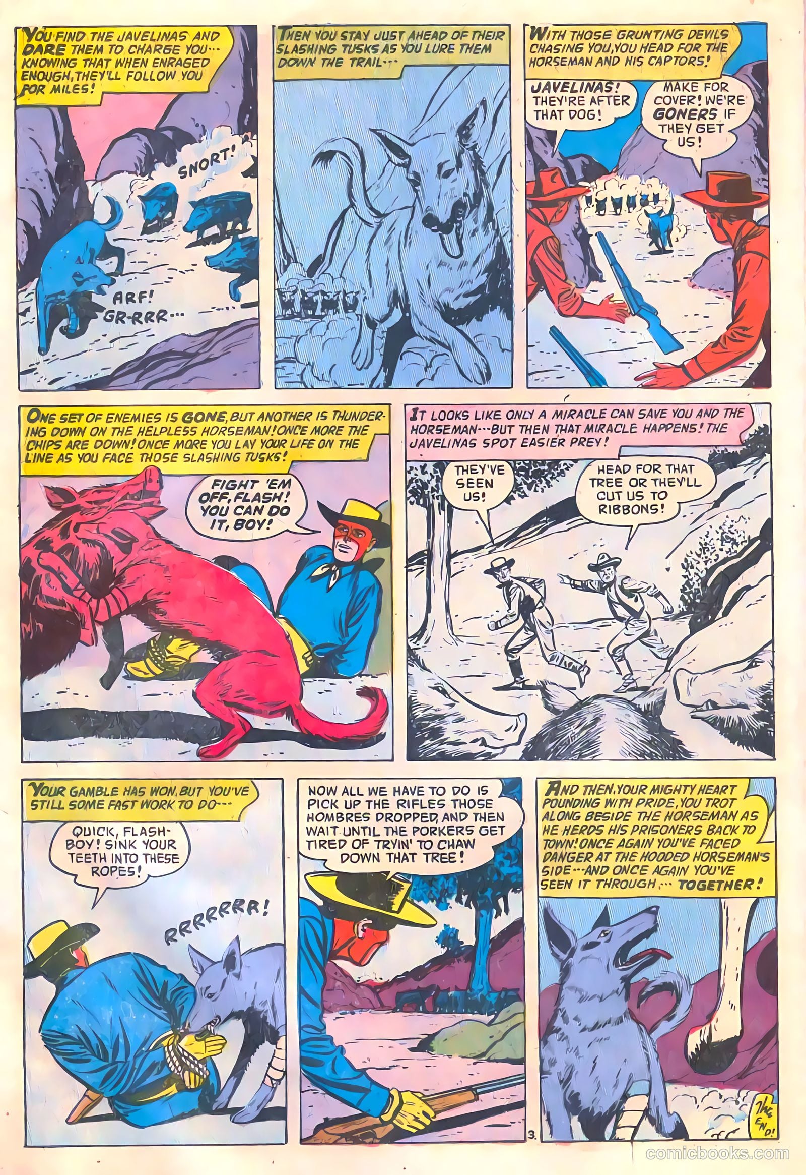 The Hooded Horseman #19 — page 22 of 36