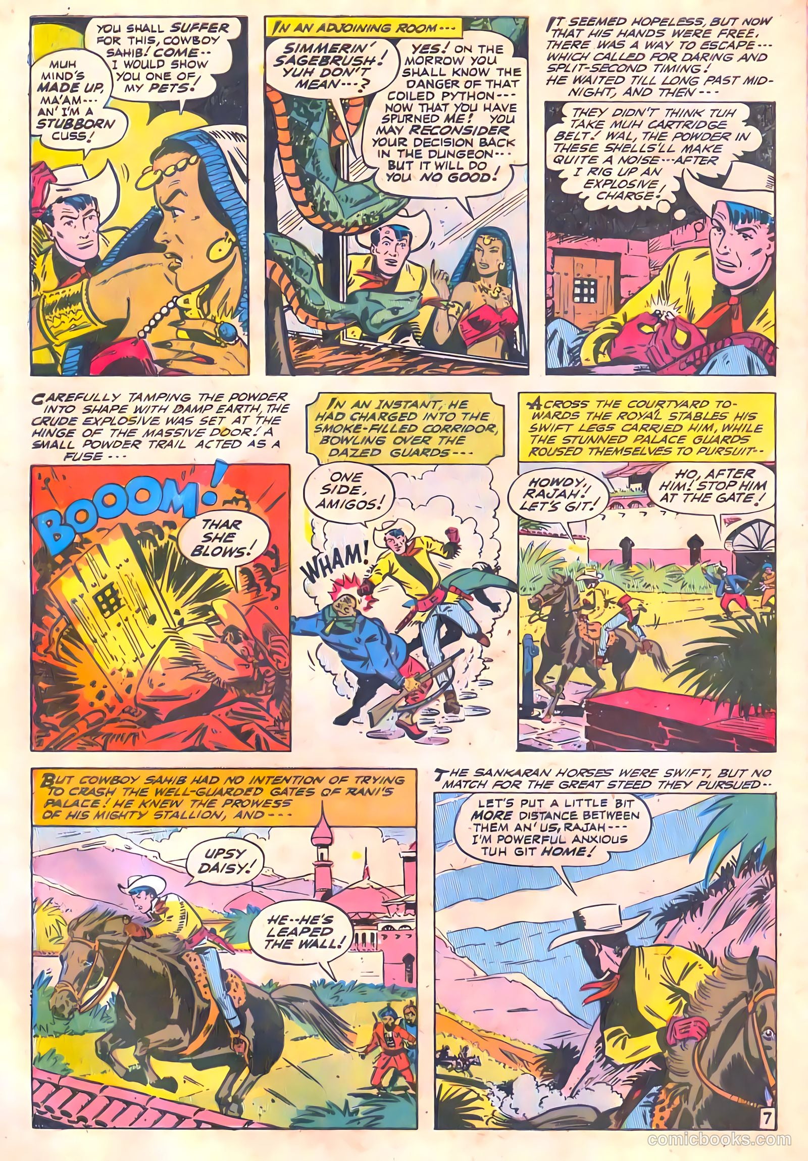 The Hooded Horseman #19 — page 32 of 36