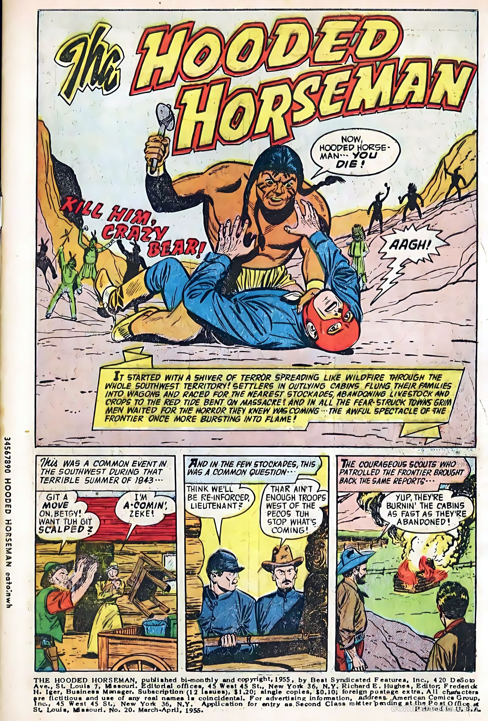 The Hooded Horseman #20 — page 3 of 36