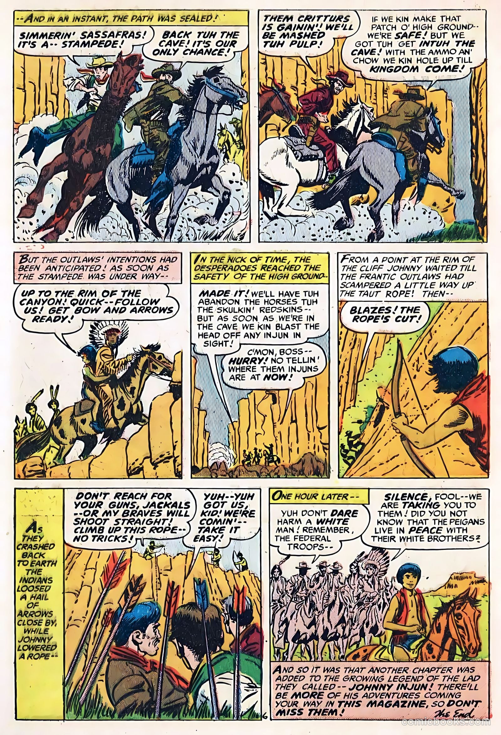 The Hooded Horseman #20 — page 32 of 36