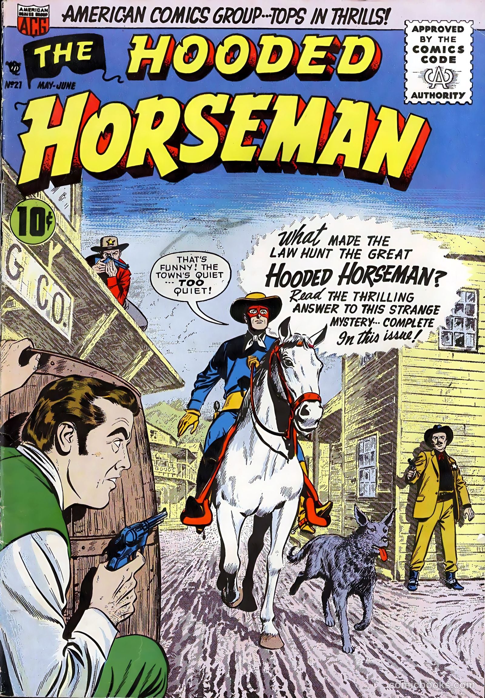 The Hooded Horseman #21 — page 1 of 36