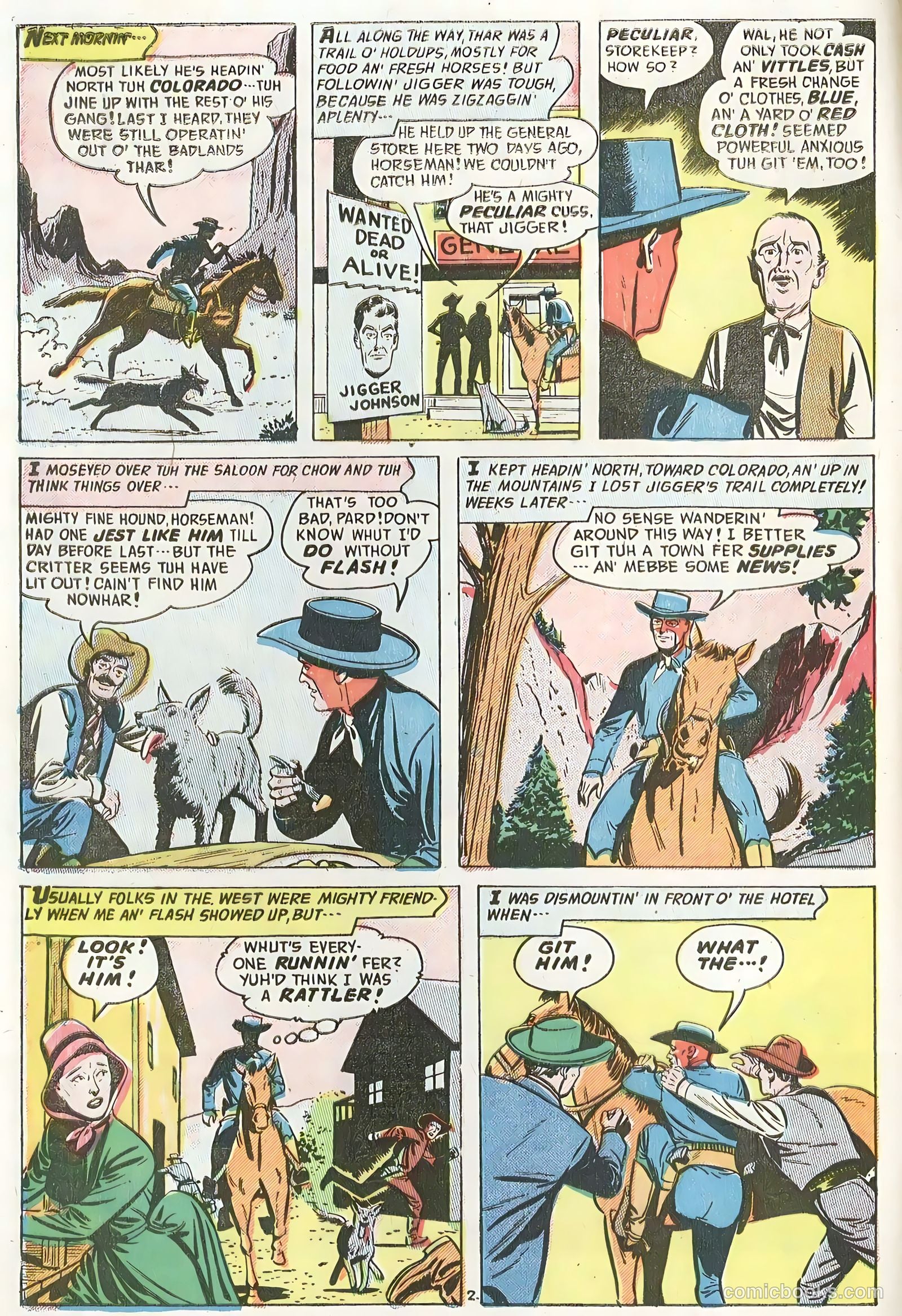 The Hooded Horseman #21 — page 4 of 36