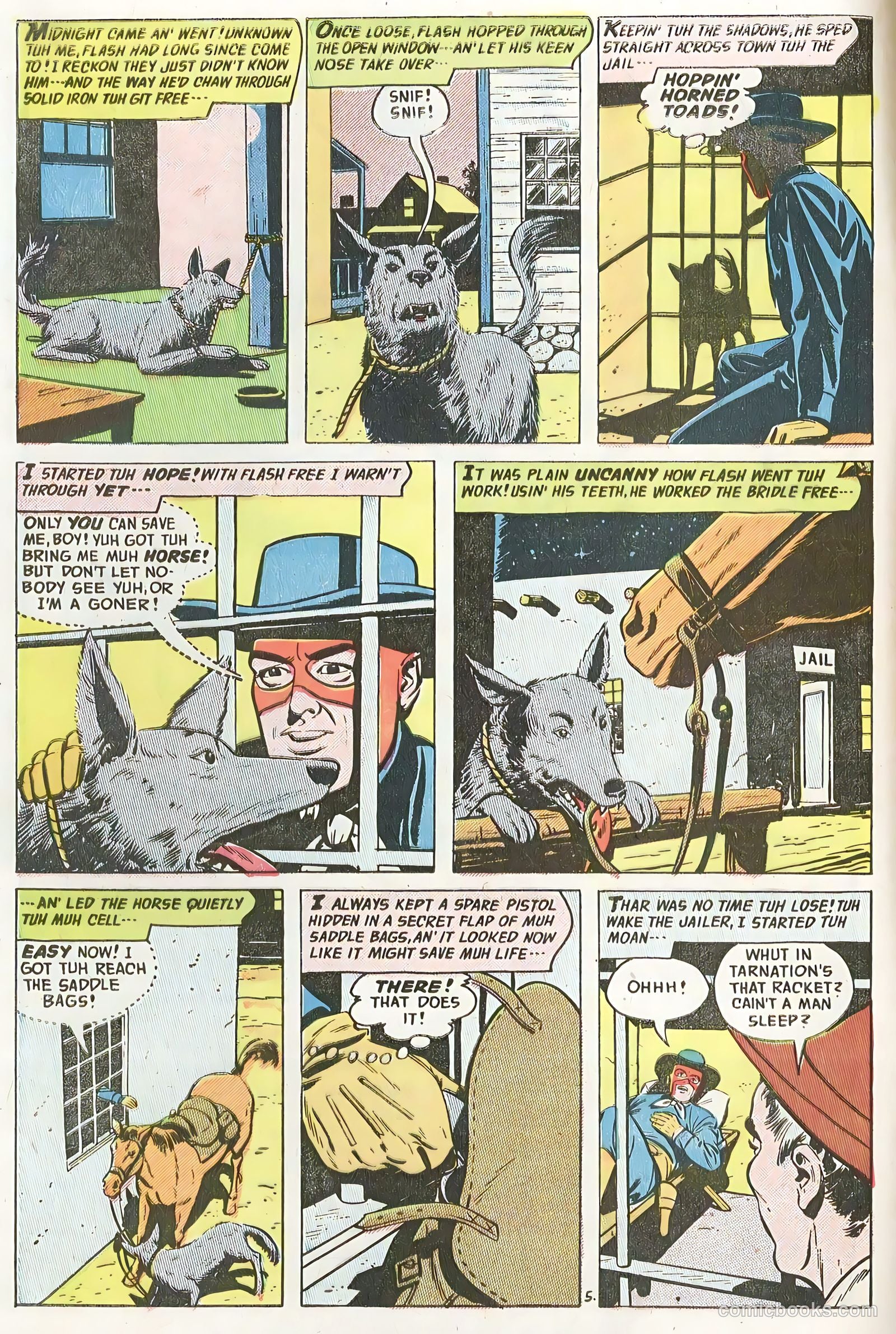 The Hooded Horseman #21 — page 8 of 36