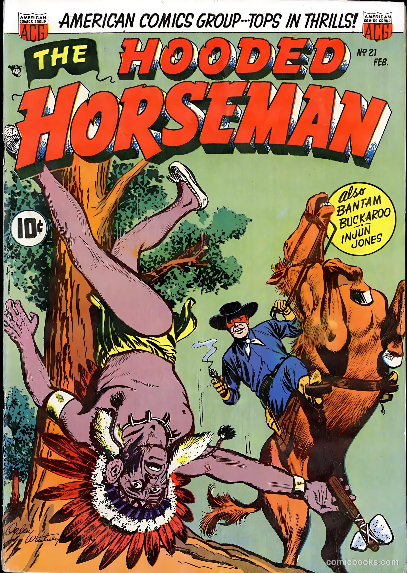 The Hooded Horseman #21 — page 1 of 36